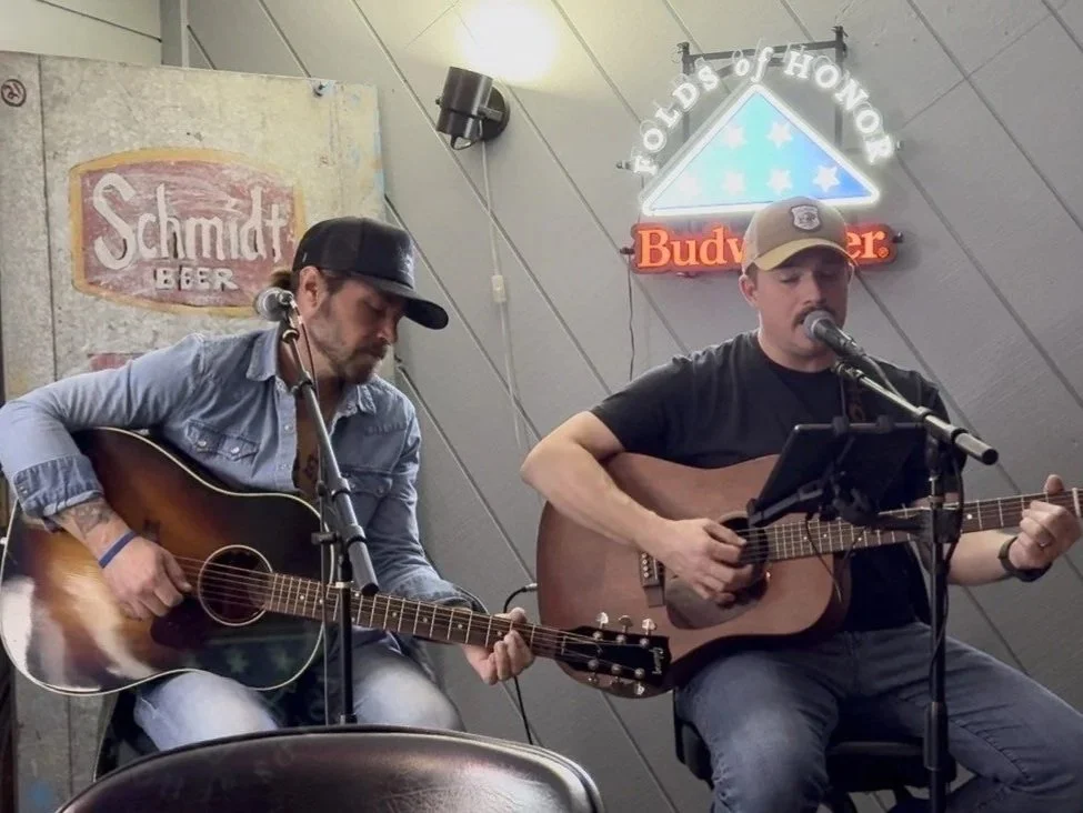 Live Music by Mike Poot & Justin Burk