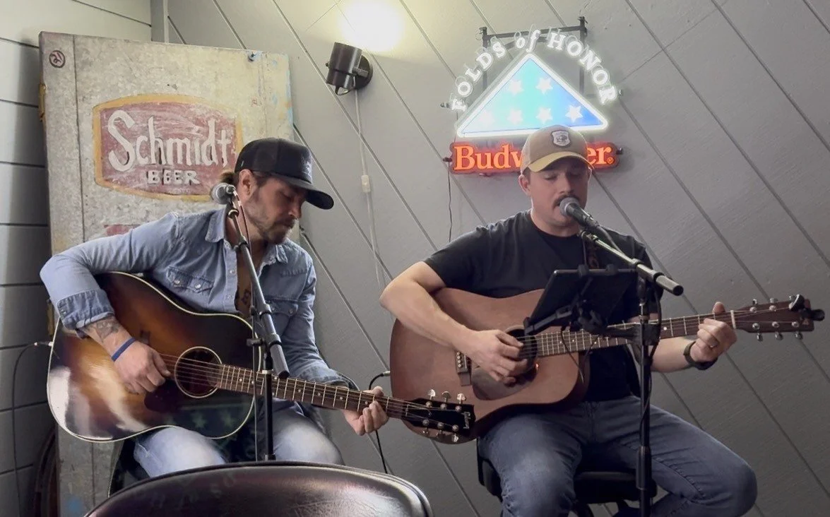 Live Music by Mike Poot & Justin Burk