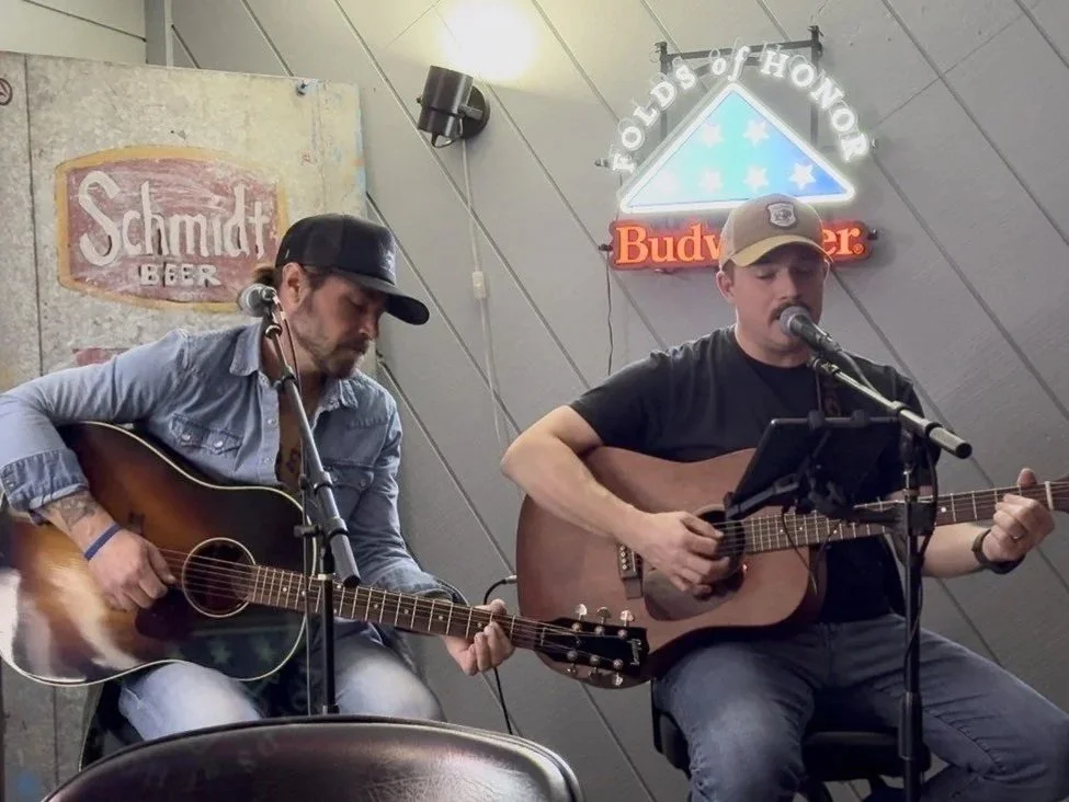 Live Music by Mike Poot & Justin Burk