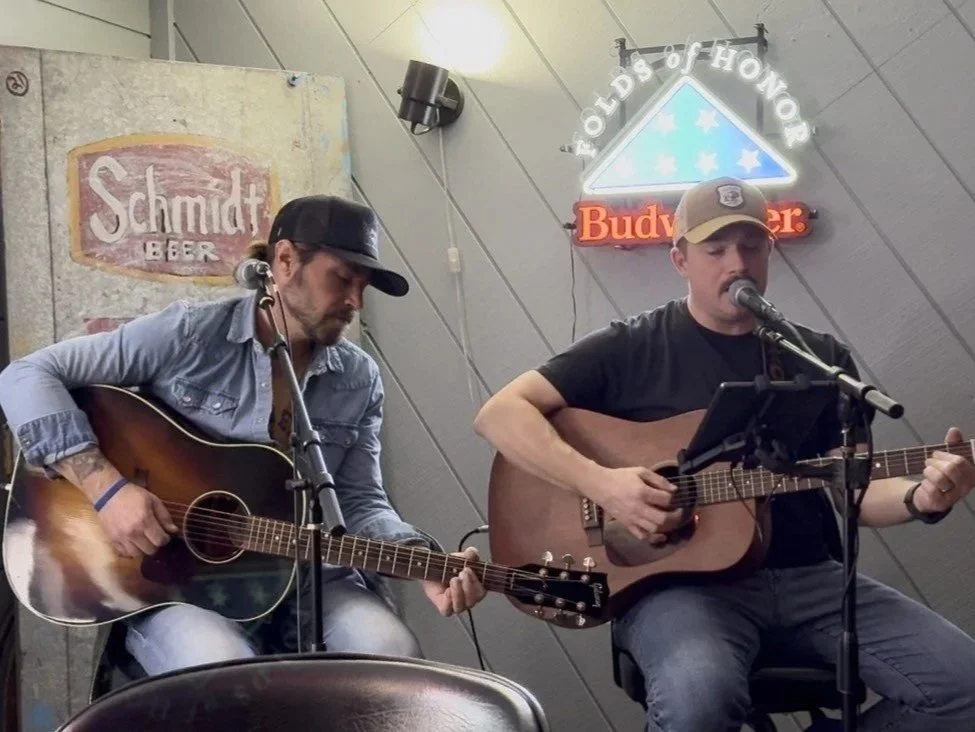 Live Music by Mike Poot & Justin Burk