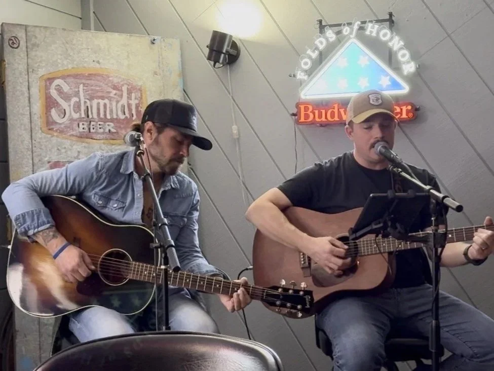 Live Music by Mike Poot & Justin Burk