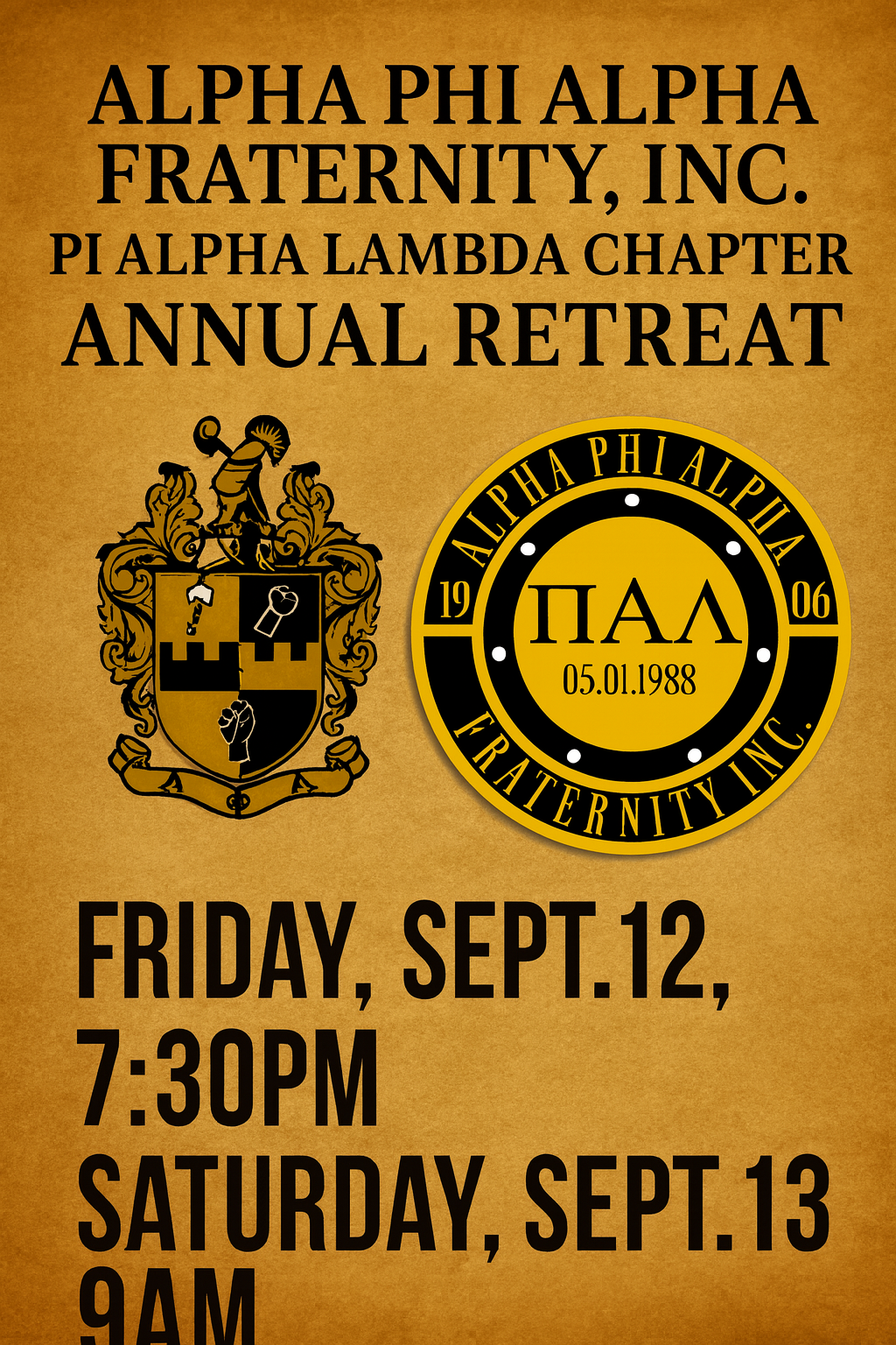 PAL Chapter Retreat