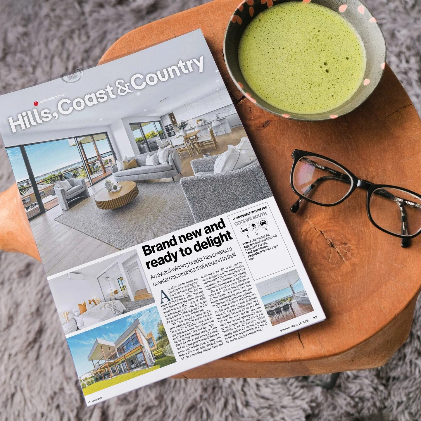 Hills, Coast &amp; Country, Real Estate pull-out of The Advertiser, featuring The Fotobase Group photography.
.
#grateful #realestate #theadvertiser #thetiser #adelaidehomes #fotobasegroup #thefotobasegroup #tfbg #forthebestbythebest
