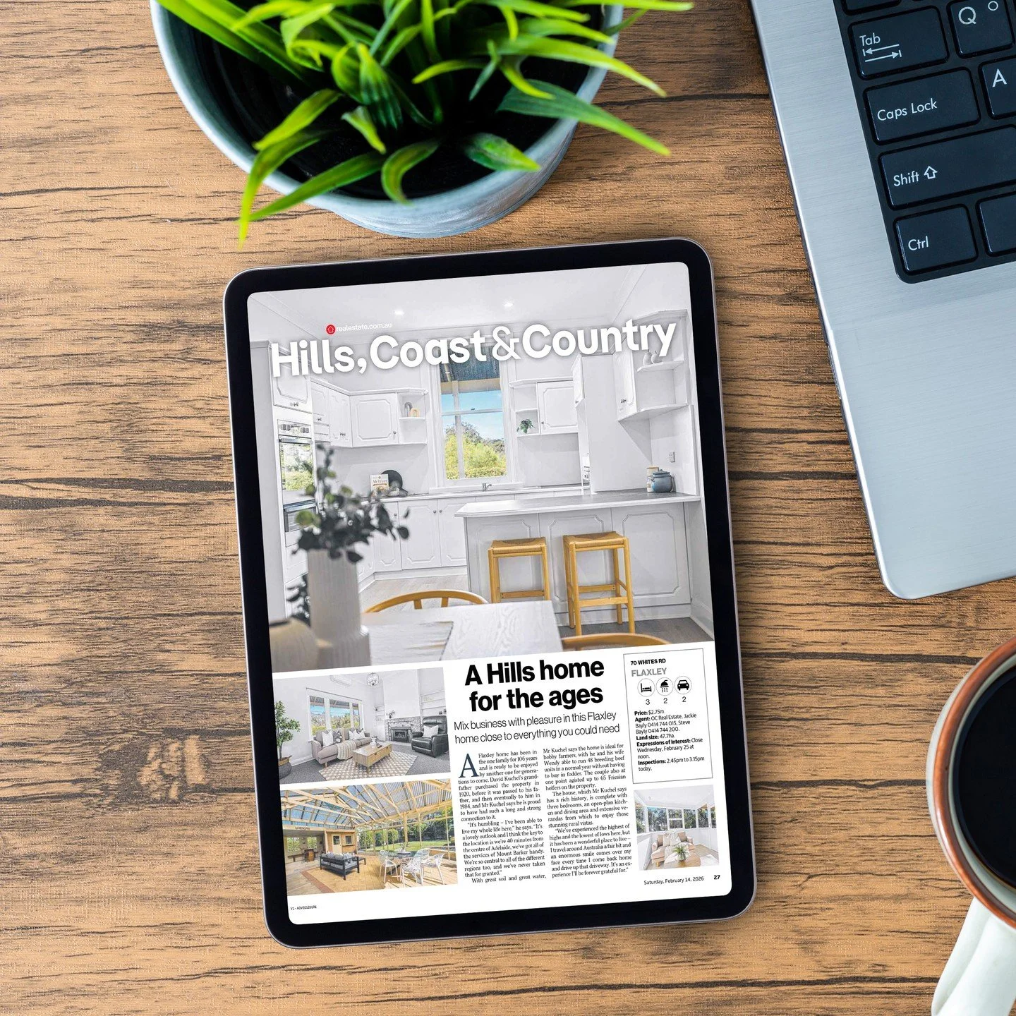 A Valentine's gift for The Fotobase Group in the form of a feature in the Real Estate pull-out of The Advertiser - Hills, Coast &amp; Country. It must be love. ❤️💘💝💖
.
#grateful #realestate #theadvertiser #thetiser #adelaidehomes #fotobasegroup #t