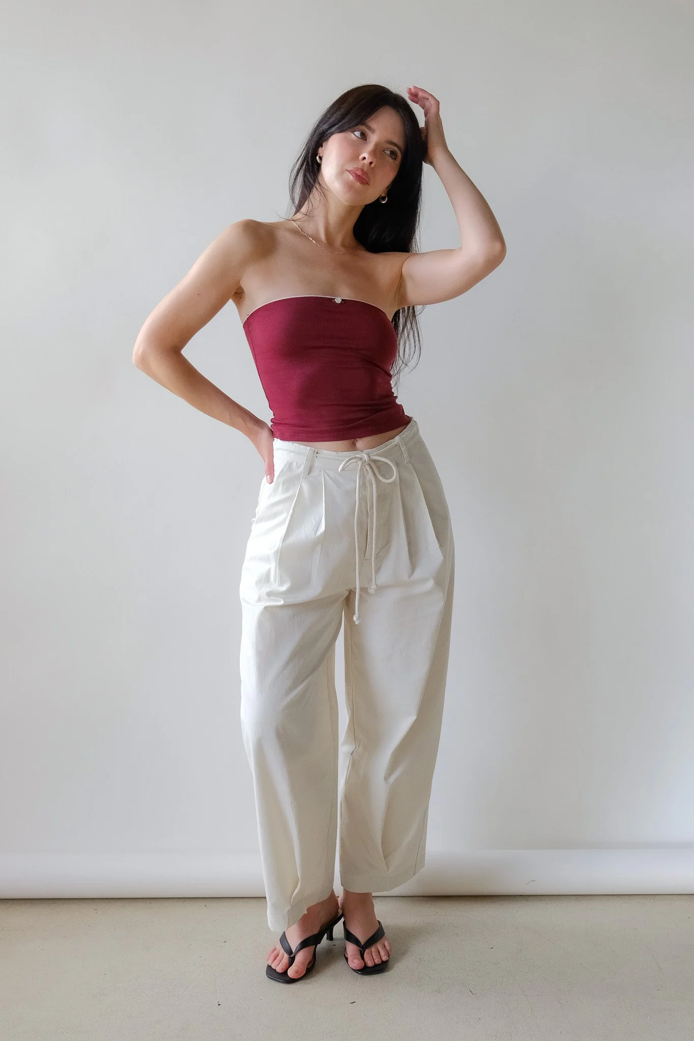 A. Ren Novel Drawstrint Pant