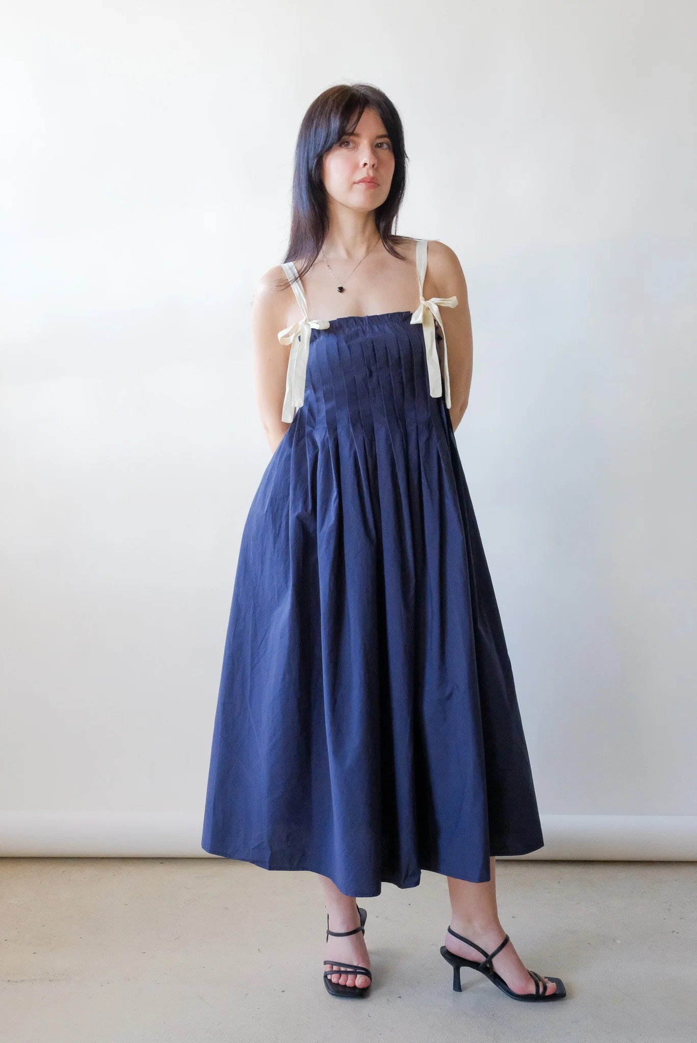 Noelle Pleated Dress