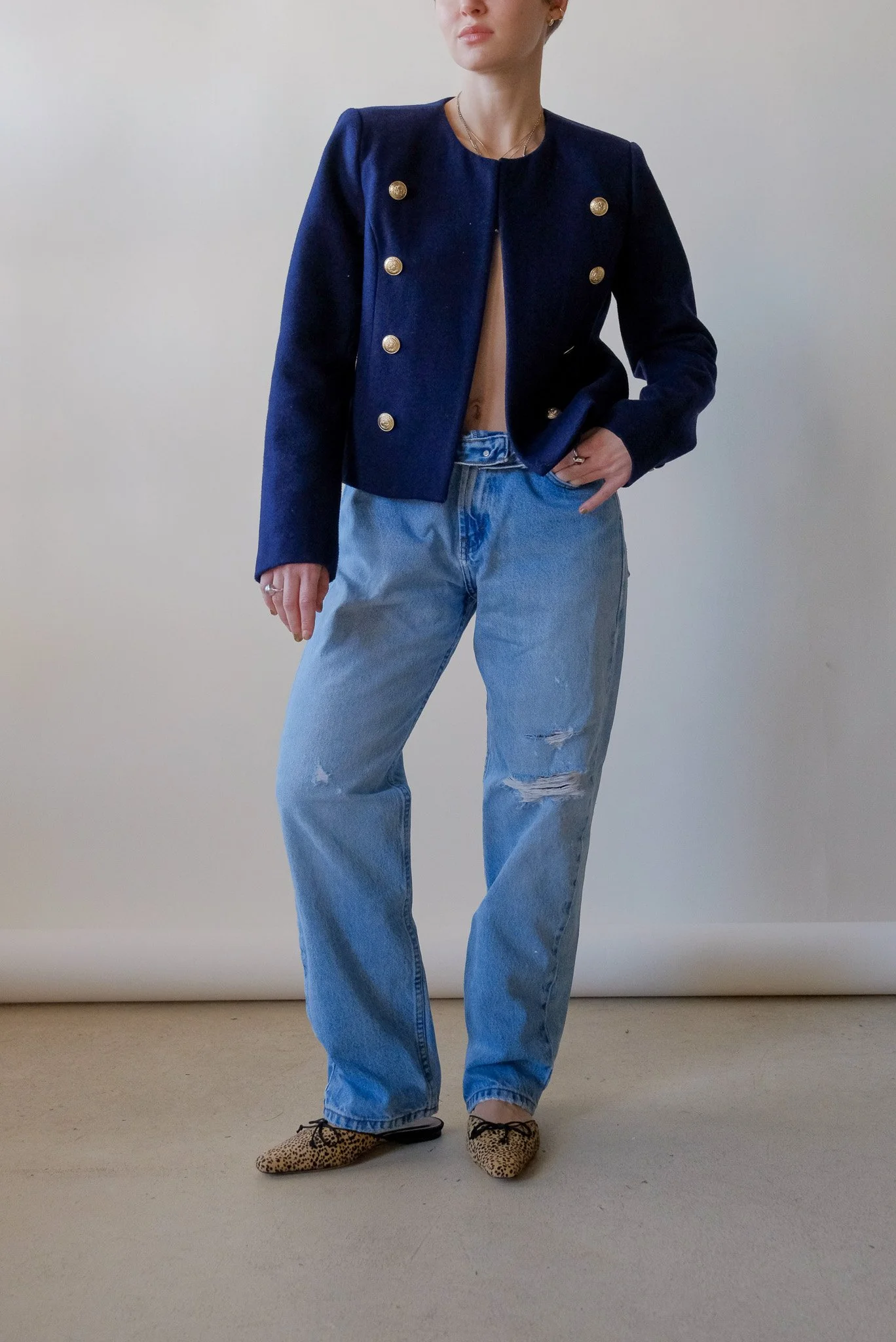 L'Agence Navy Blazer