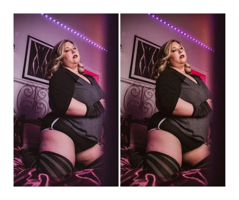 Do Boudoir Photographers Photoshop You? Here's How I Actually Handle It