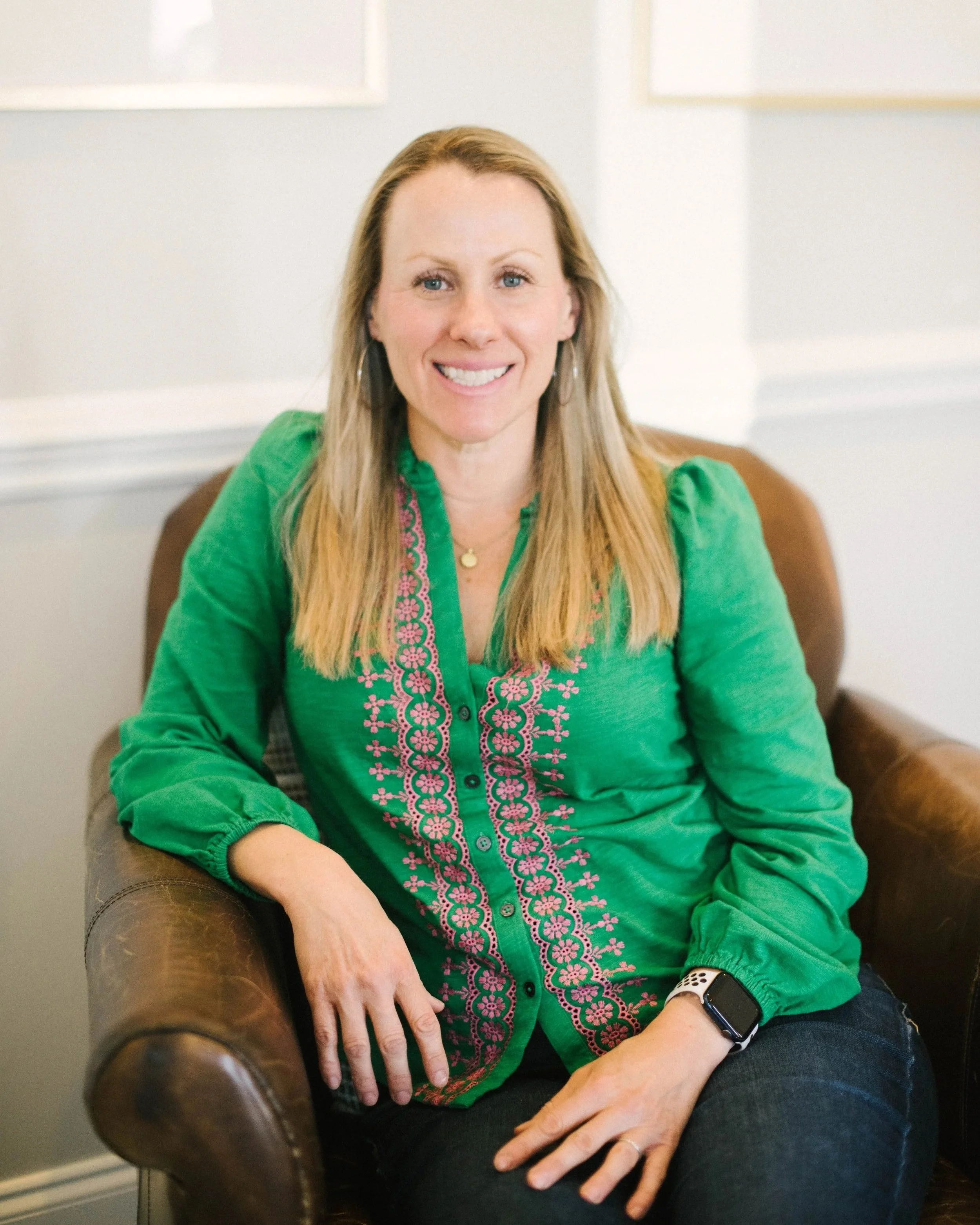 Portrait of Kathryn Davis, counselor at Greenville Counseling Associates