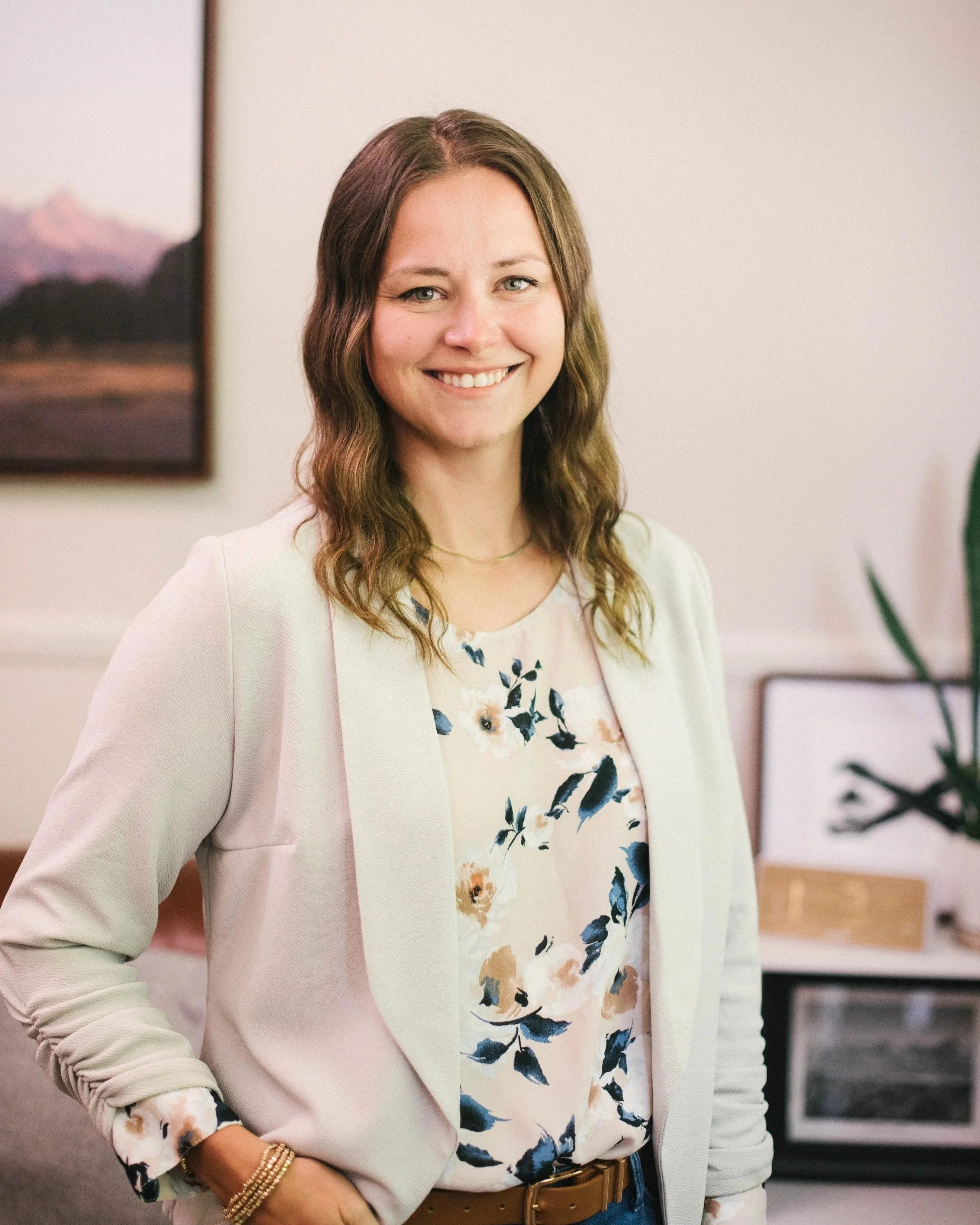 Portrait of Sarah Hall, counselor at Greenville Counseling Associates