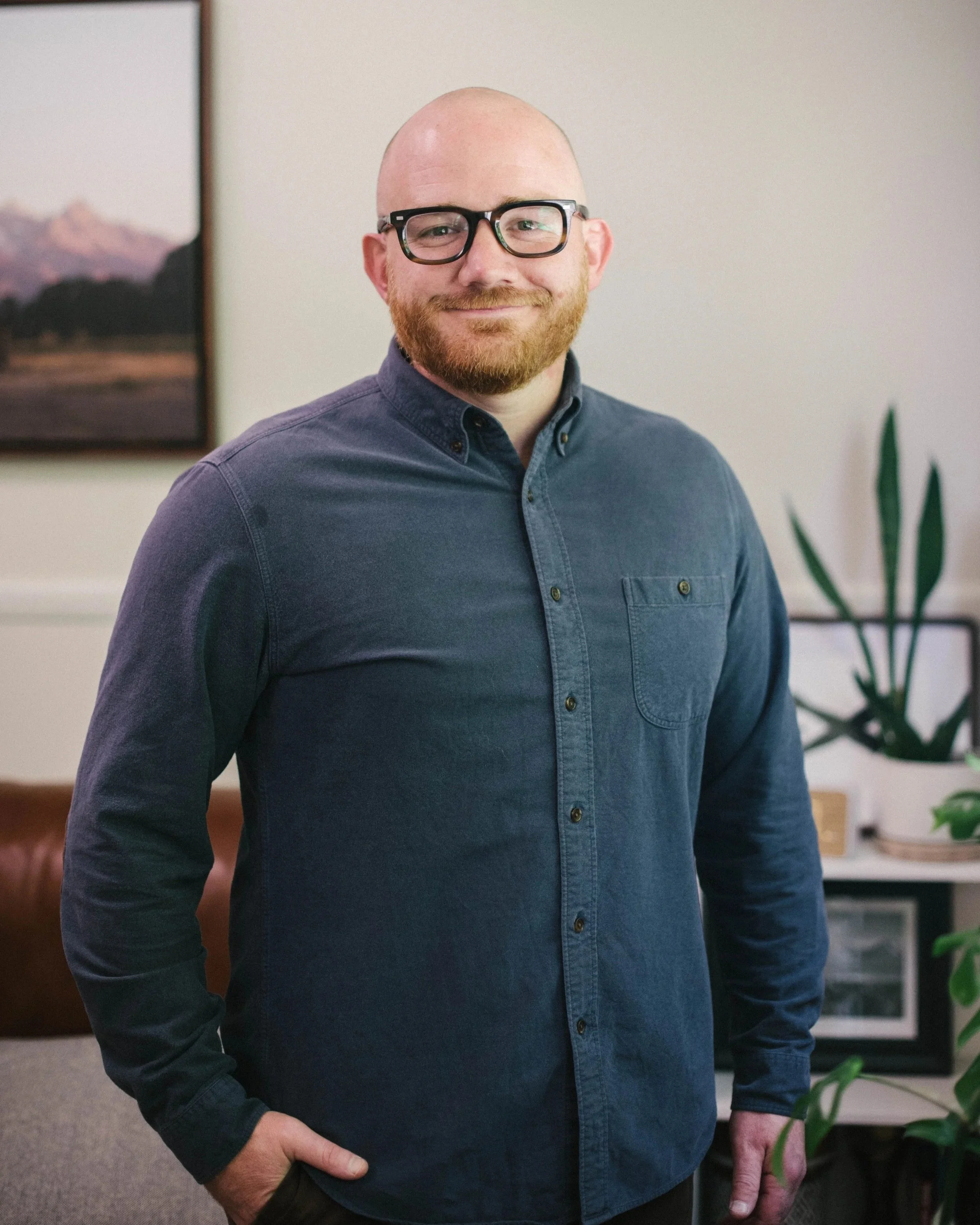 Portrait of Brown Dunlap, counselor at Greenville Counseling Associates