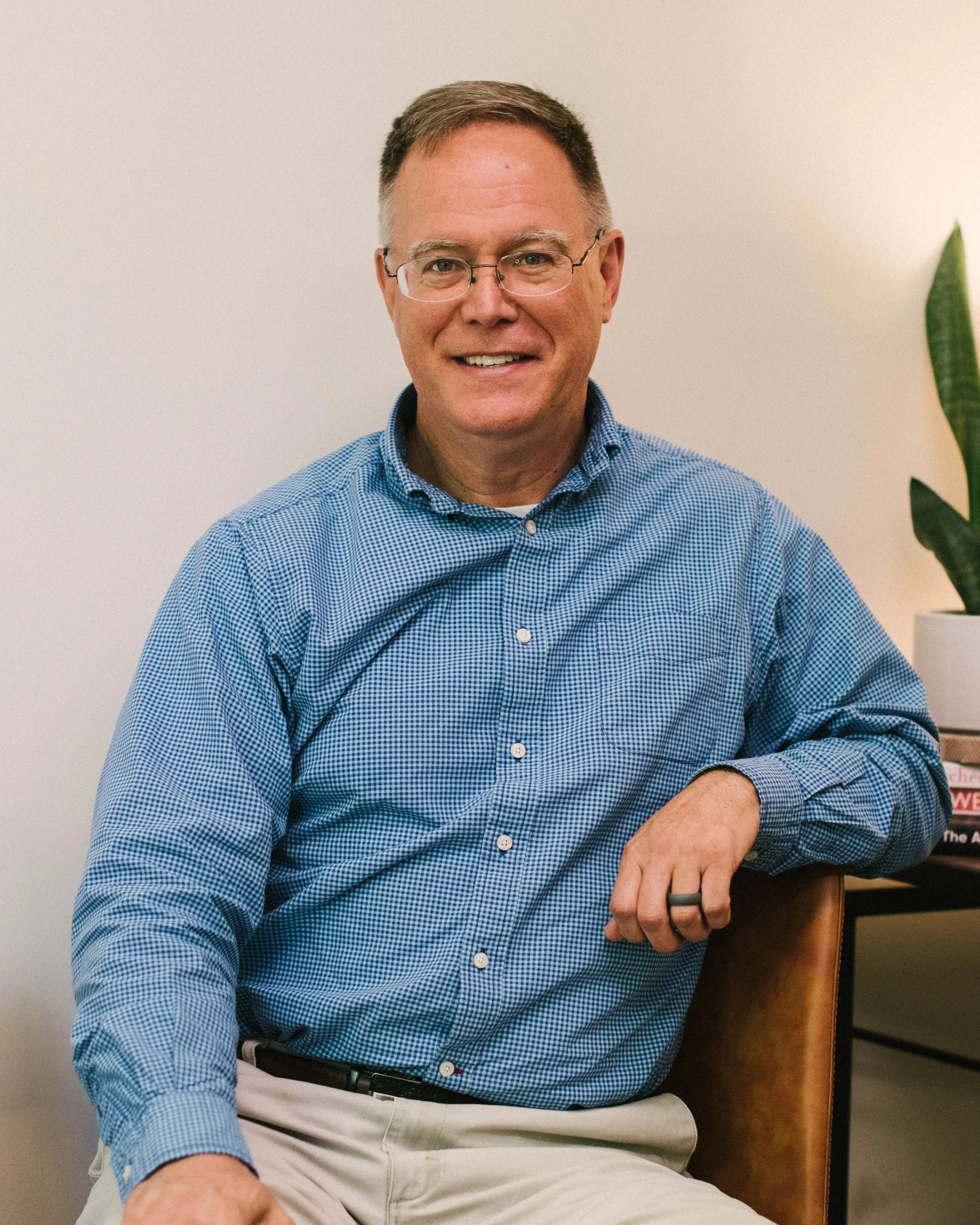 Portrait of Boone Leigh, counselor at Greenville Counseling Associates
