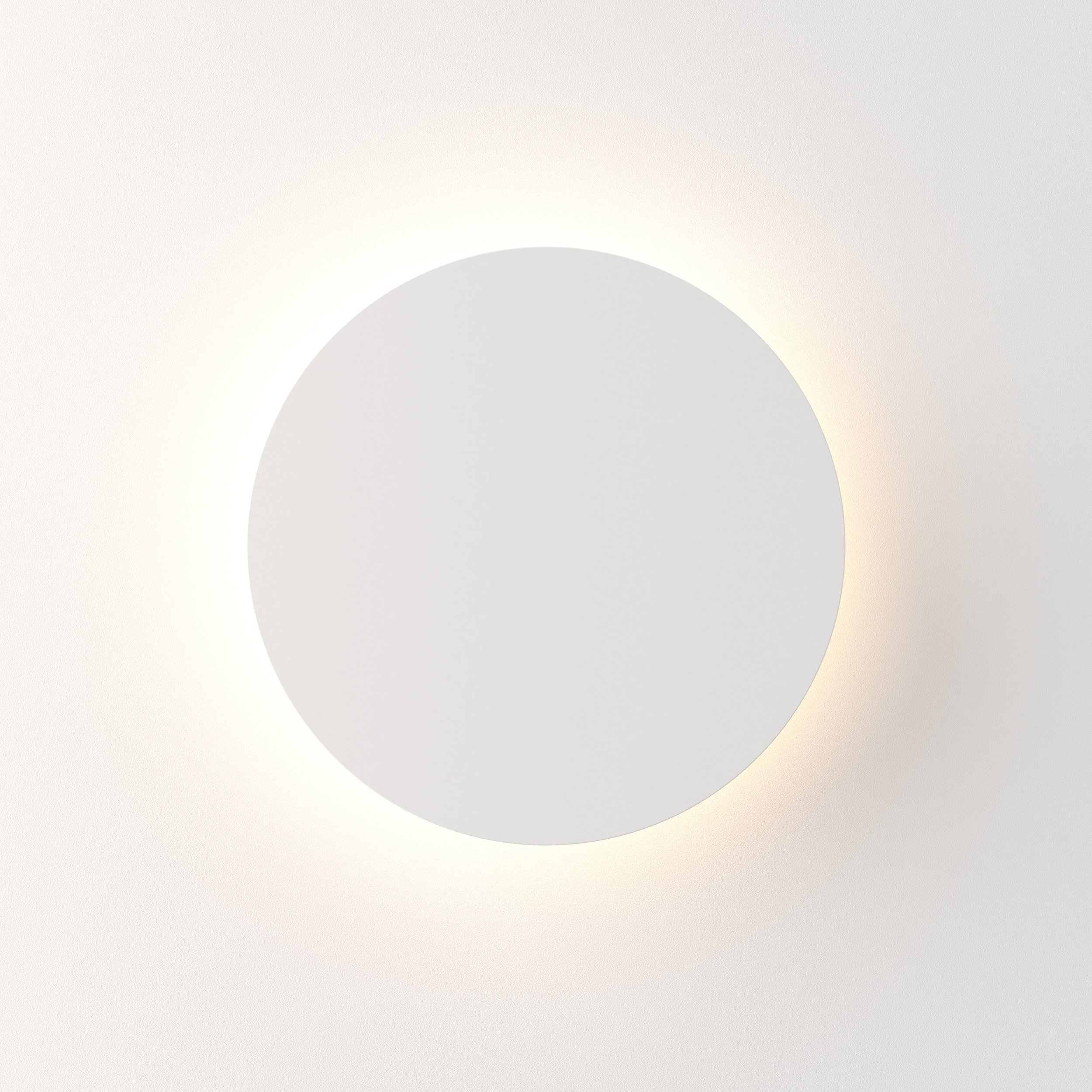 ISM Objects Australian Lighting Dotty Flat White Circle Light