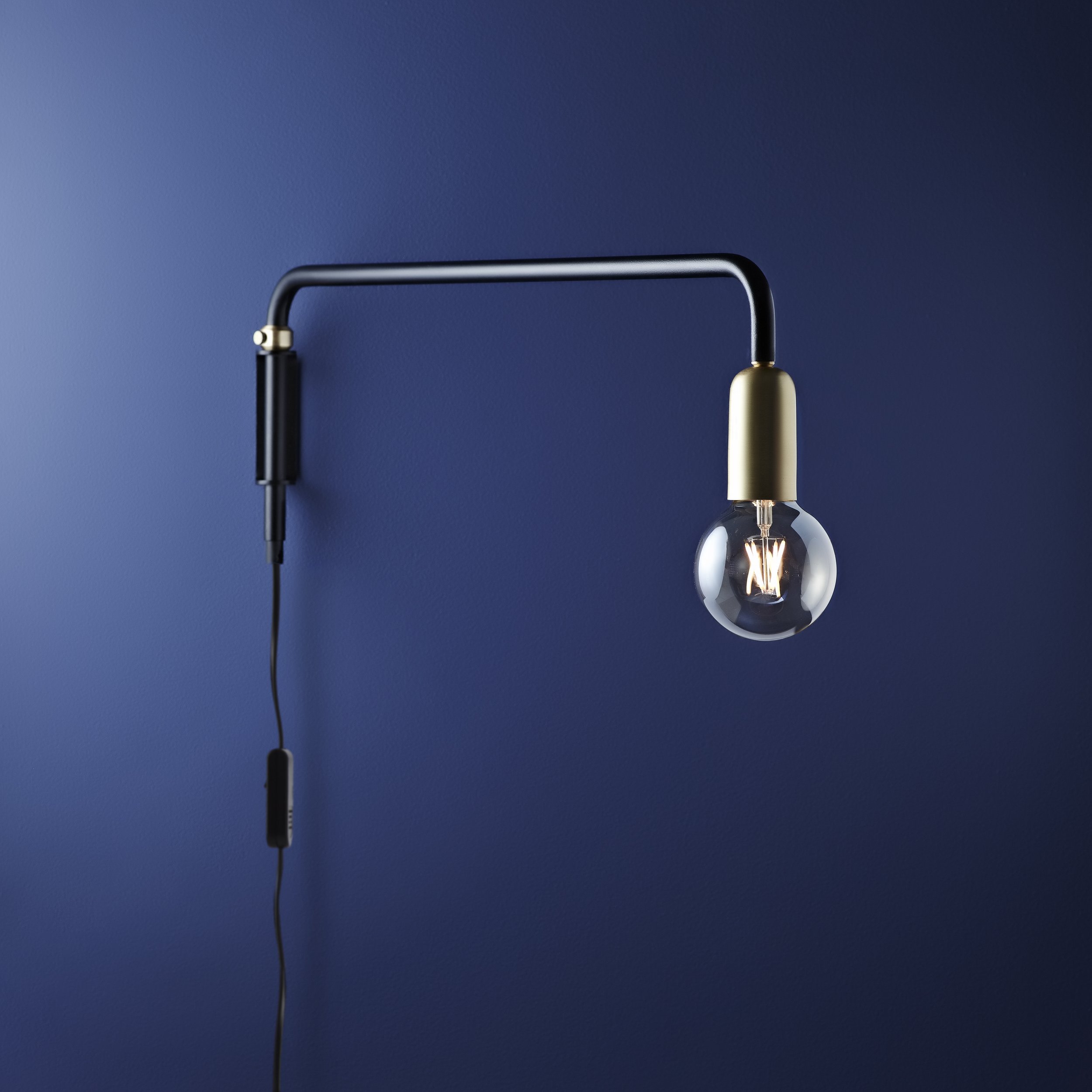 ISM Objects Australian Lighting Loft Wall Black & Brass