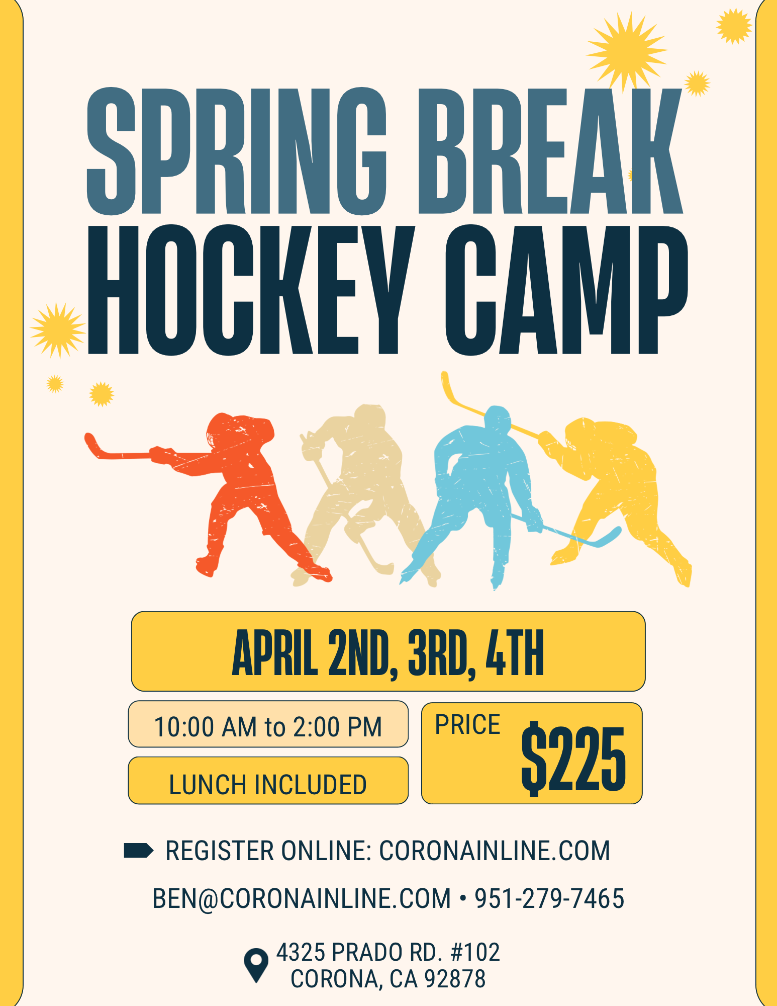 Hockey Camps — Corona Inline