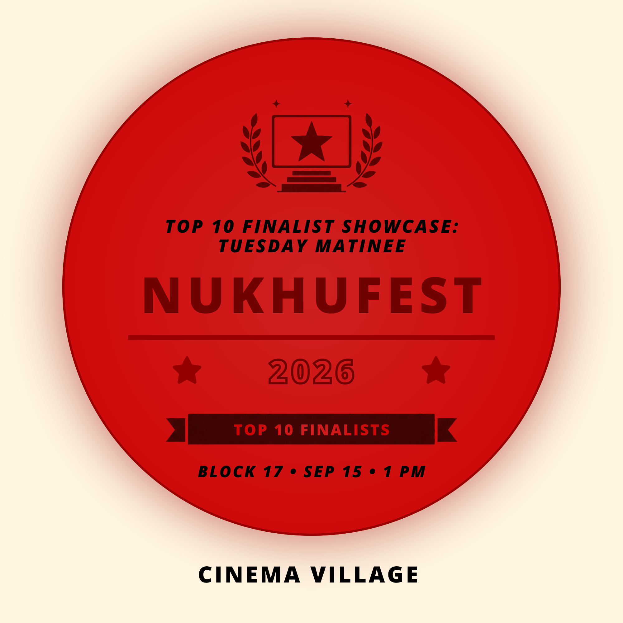 Block 17 - Top 10 Finalist Showcase: Tuesday Matinee
