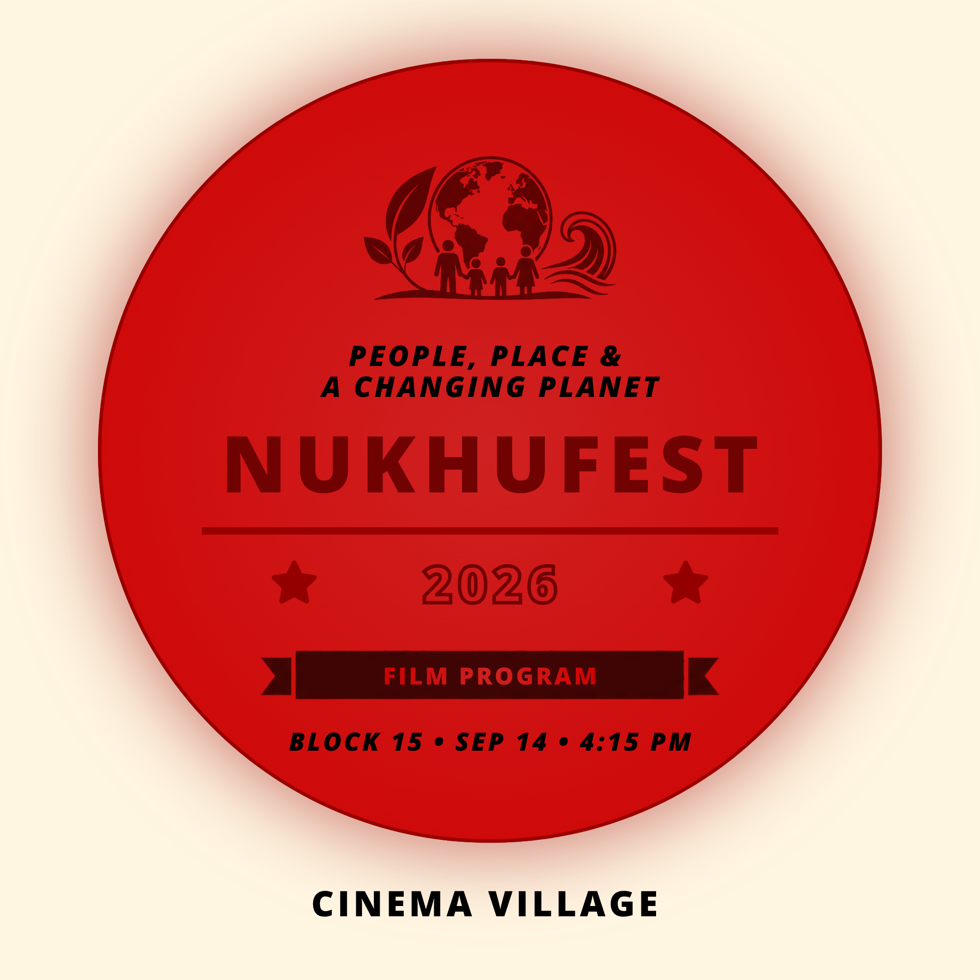 Nukhufest 2026 B15: People, Place & a Changing Planet | Sep 14, 4:15 PM