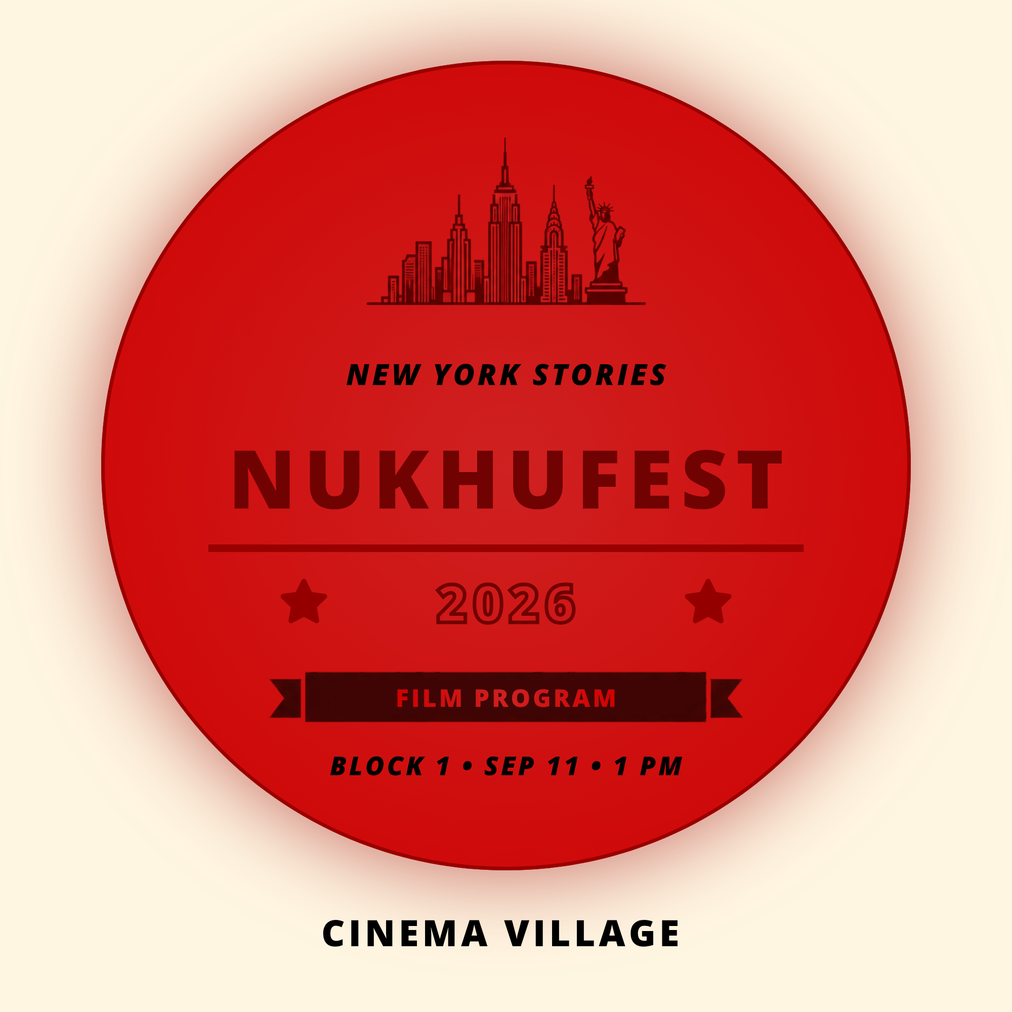 Nukhufest 2026 B01: New York Stories | Sep 11, 1 PM