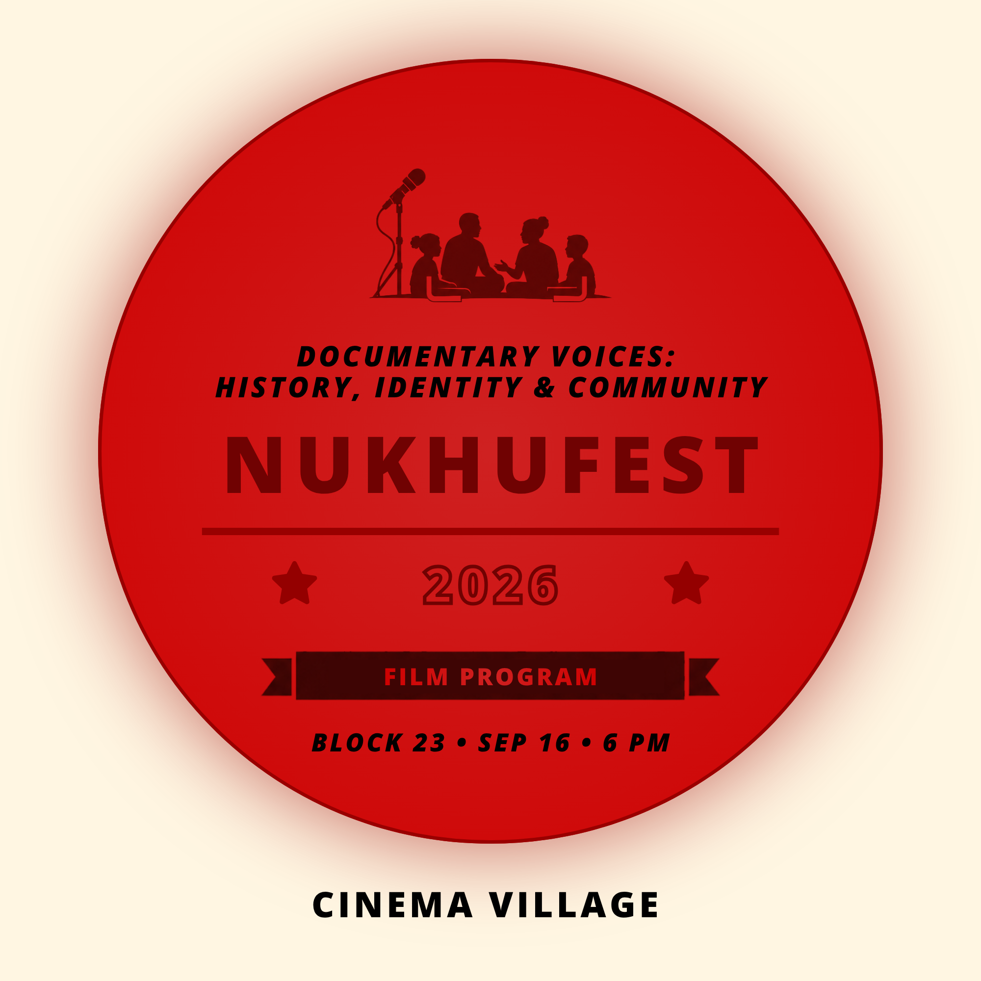 Nukhufest 2026 B23: Documentary Voices | Sep 16, 6 PM