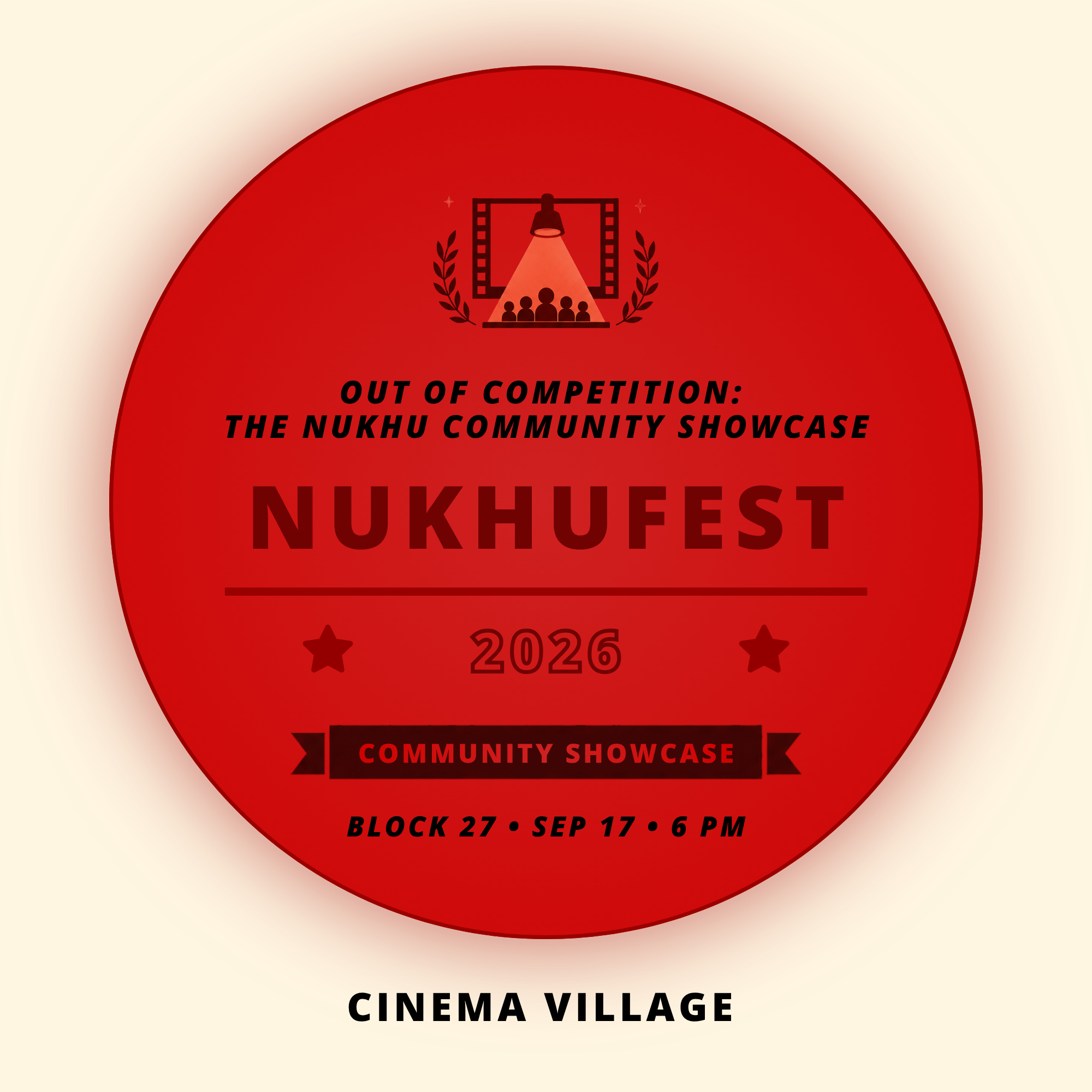 Nukhufest 2026 B27: Out of Competition Showcase | Sep 17, 6 PM