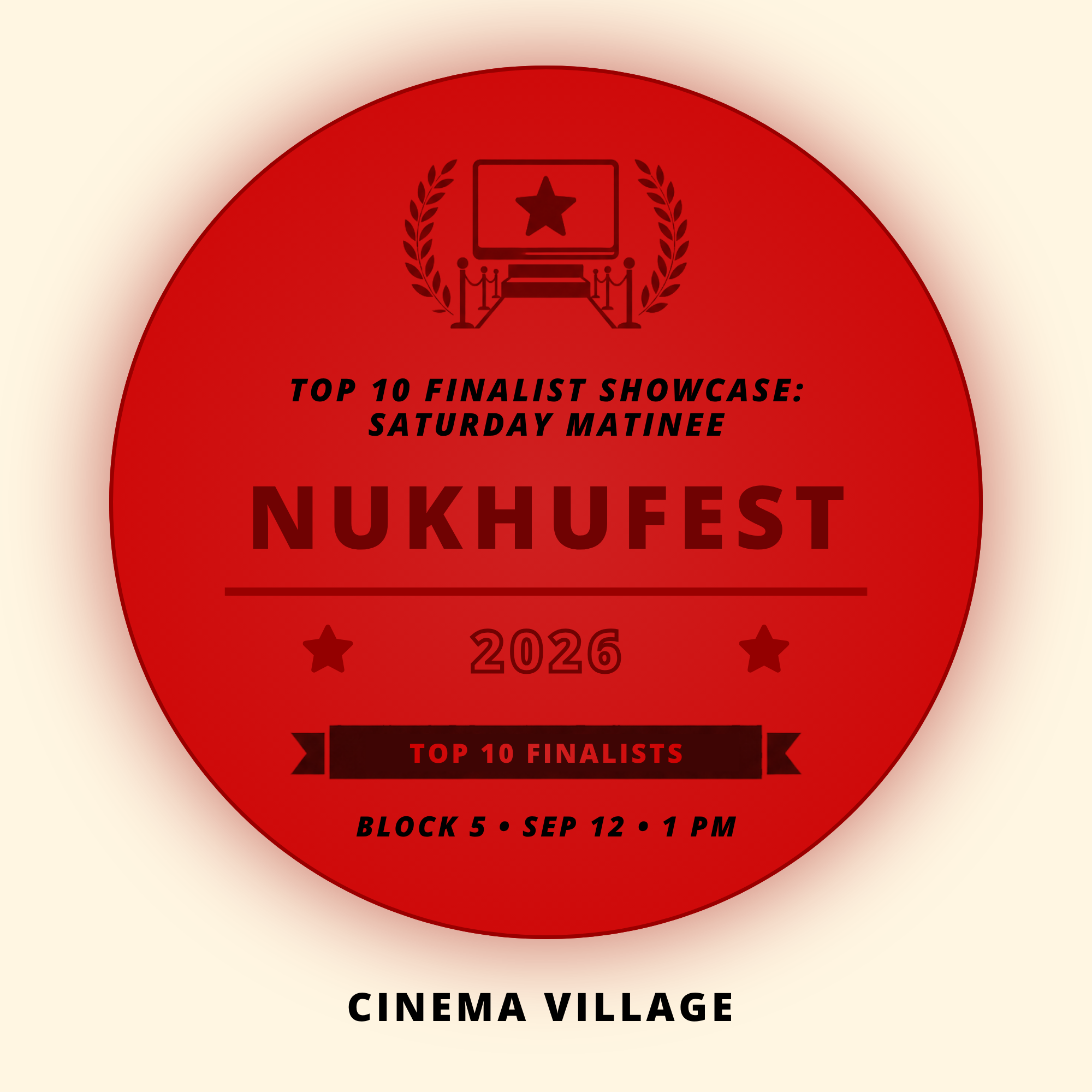 Nukhufest 2026 B05: Saturday Finalists | Sep 12, 1 PM