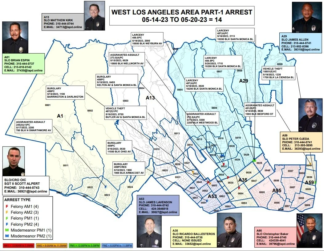 Interactive Lapd Rd. Map Belairassociation.org