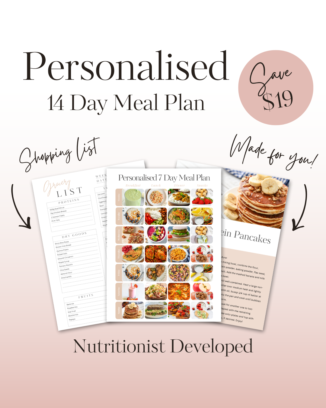 Fully Personalised 14-Day Meal Plan