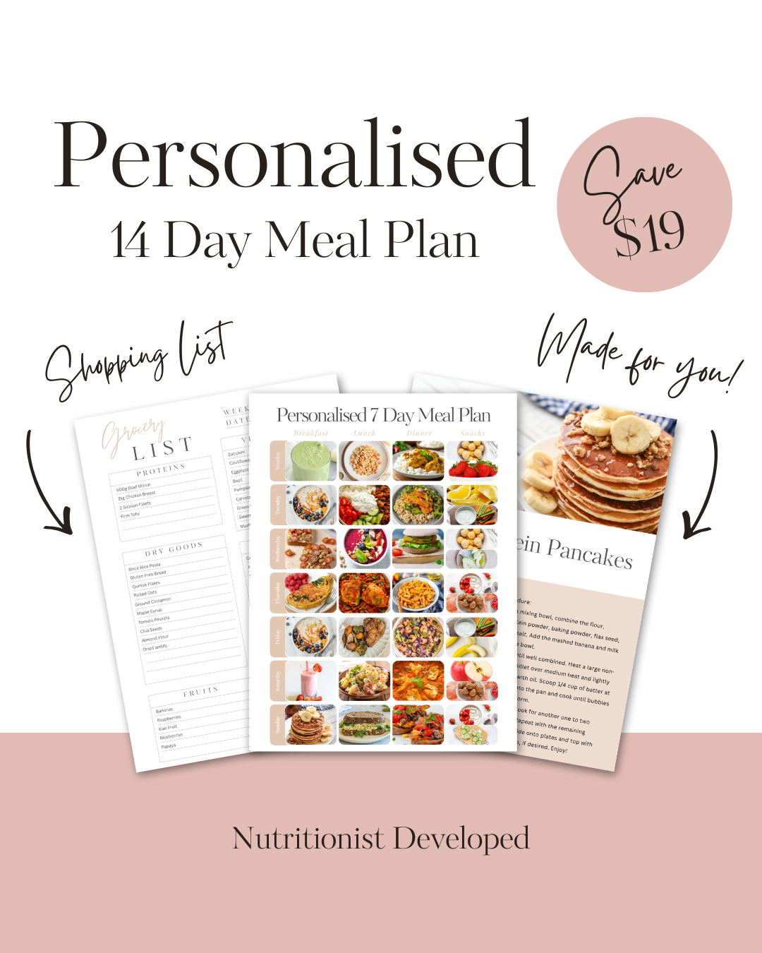 Fully Personalised 14-Day Meal Plan