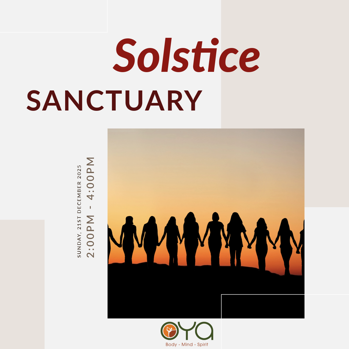 Solstice Sanctuary: Cultivating Rest and Intention