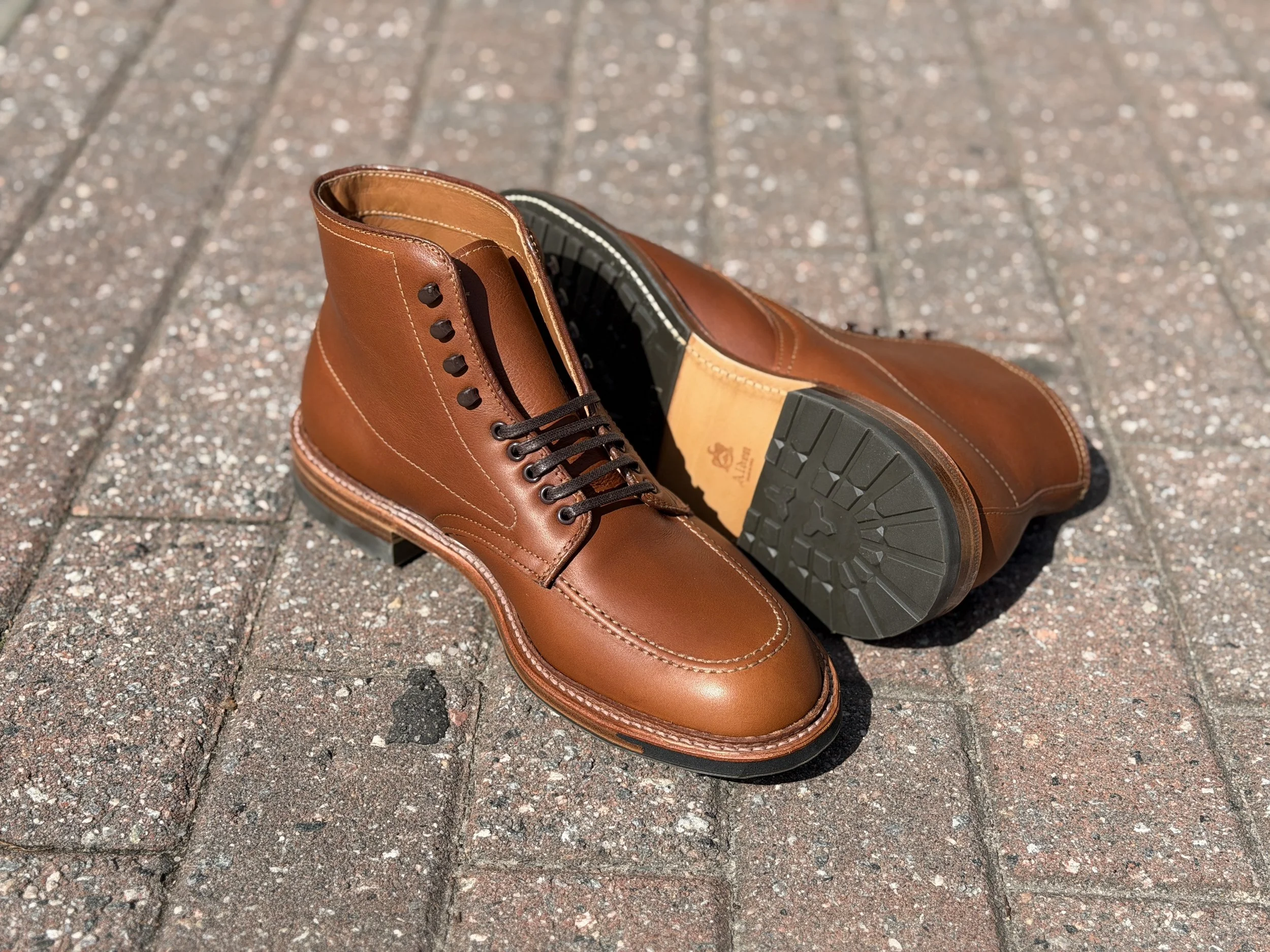 Alden x Ealdwine 40307HC Saddle Tan Fettleder Indy