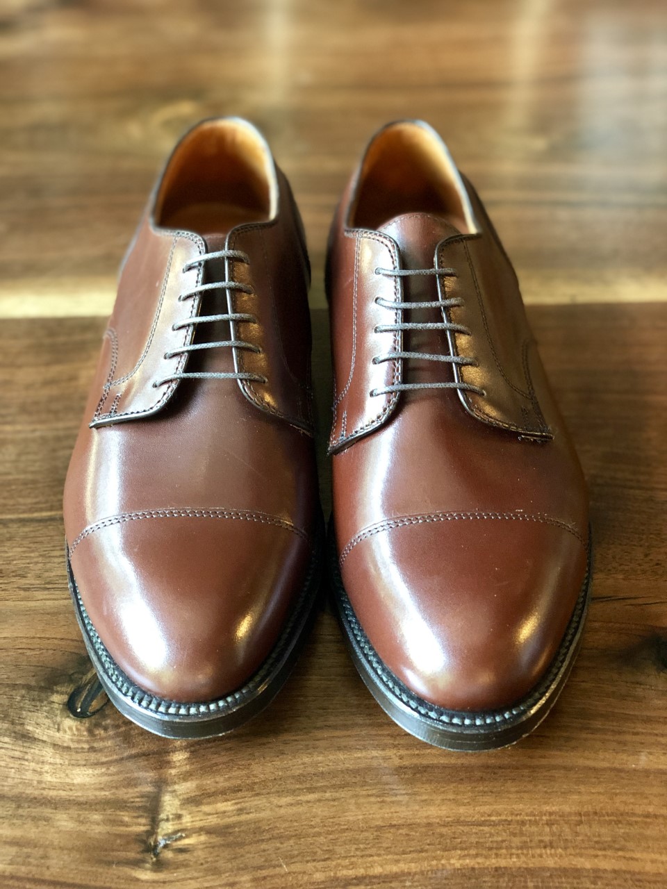 Straight Tip Blucher Calfskin - Available in 2 Colors — Ealdwine Raleigh