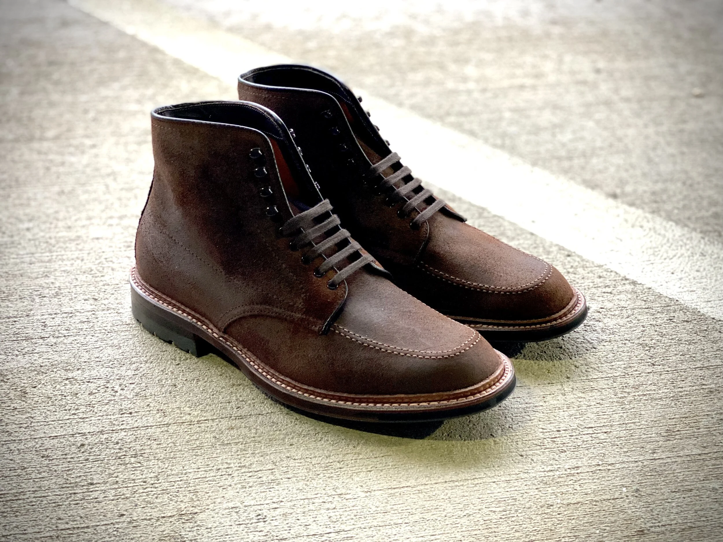 4015HC Indy Boot Reverse Tobacco Chamois