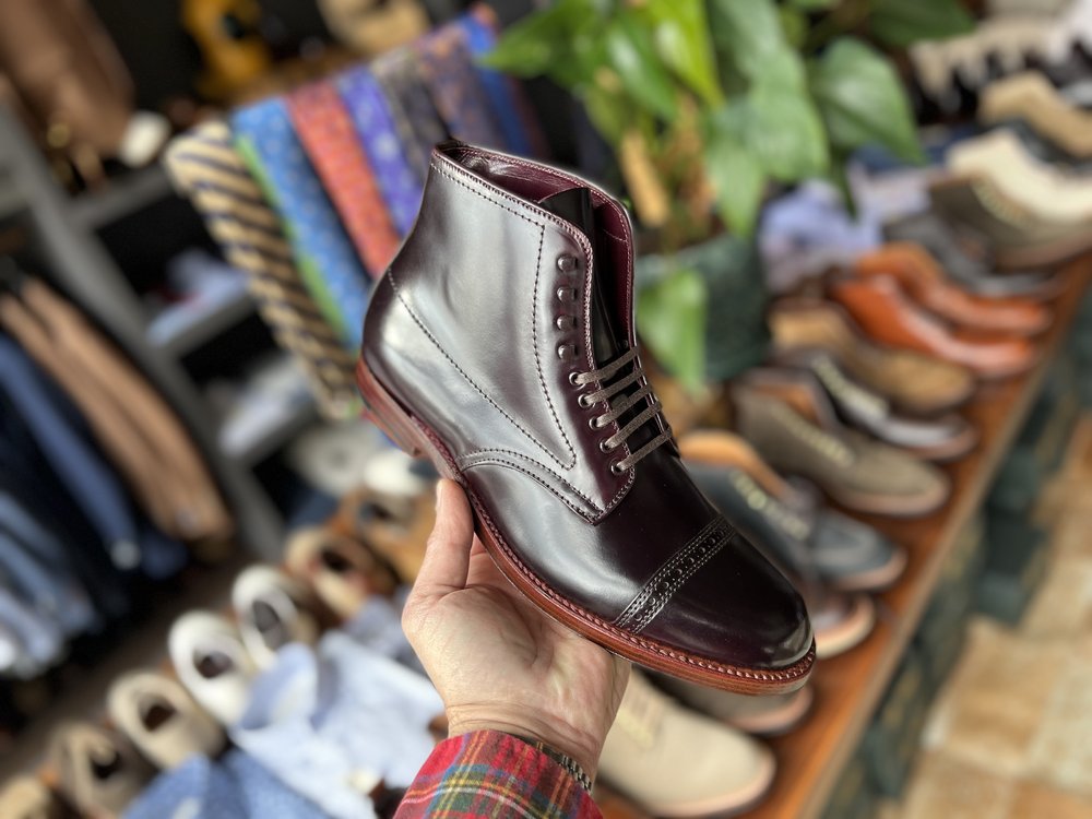 D1852H "The Yarborough" Jumper Boot Color Shell Cordovan — Ealdwine Raleigh