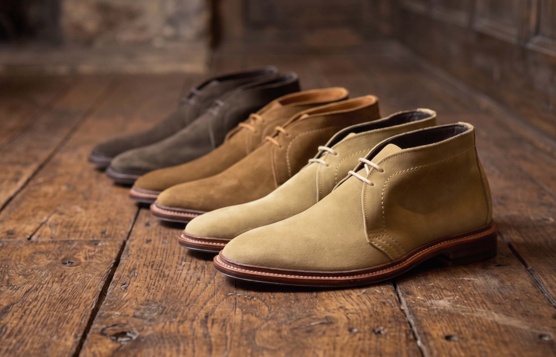 Alden Unlined Suede Chukka Boot