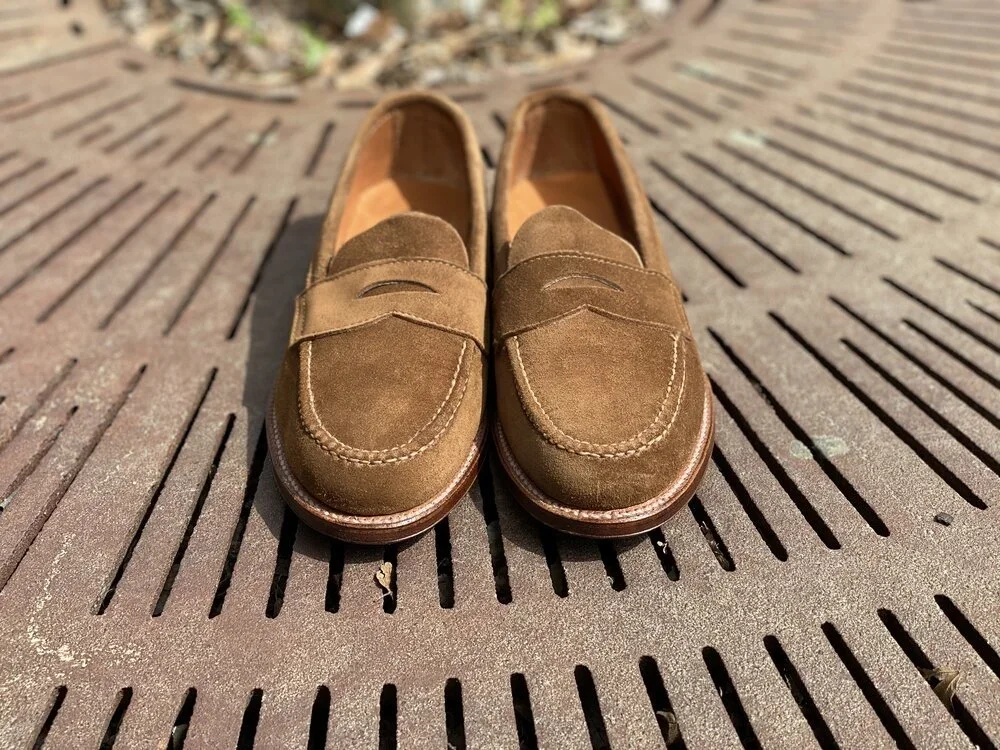 Alden 6243F Leisure Handsewn Loafer Snuff Suede * PREORDER * $200
