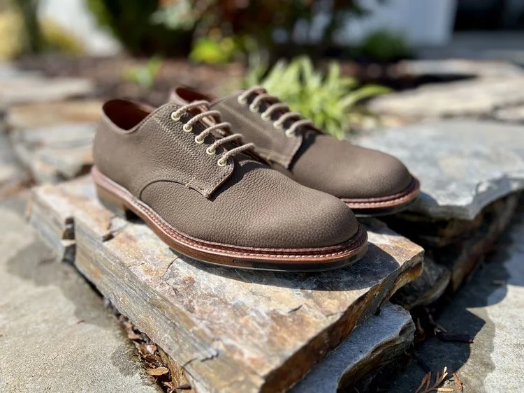 Vintage ストール RRL TOOTAL ANATOMICA ALDEN ANATOMICA by ALDEN PLANE TOE OX - CORDOVAN - BLACK