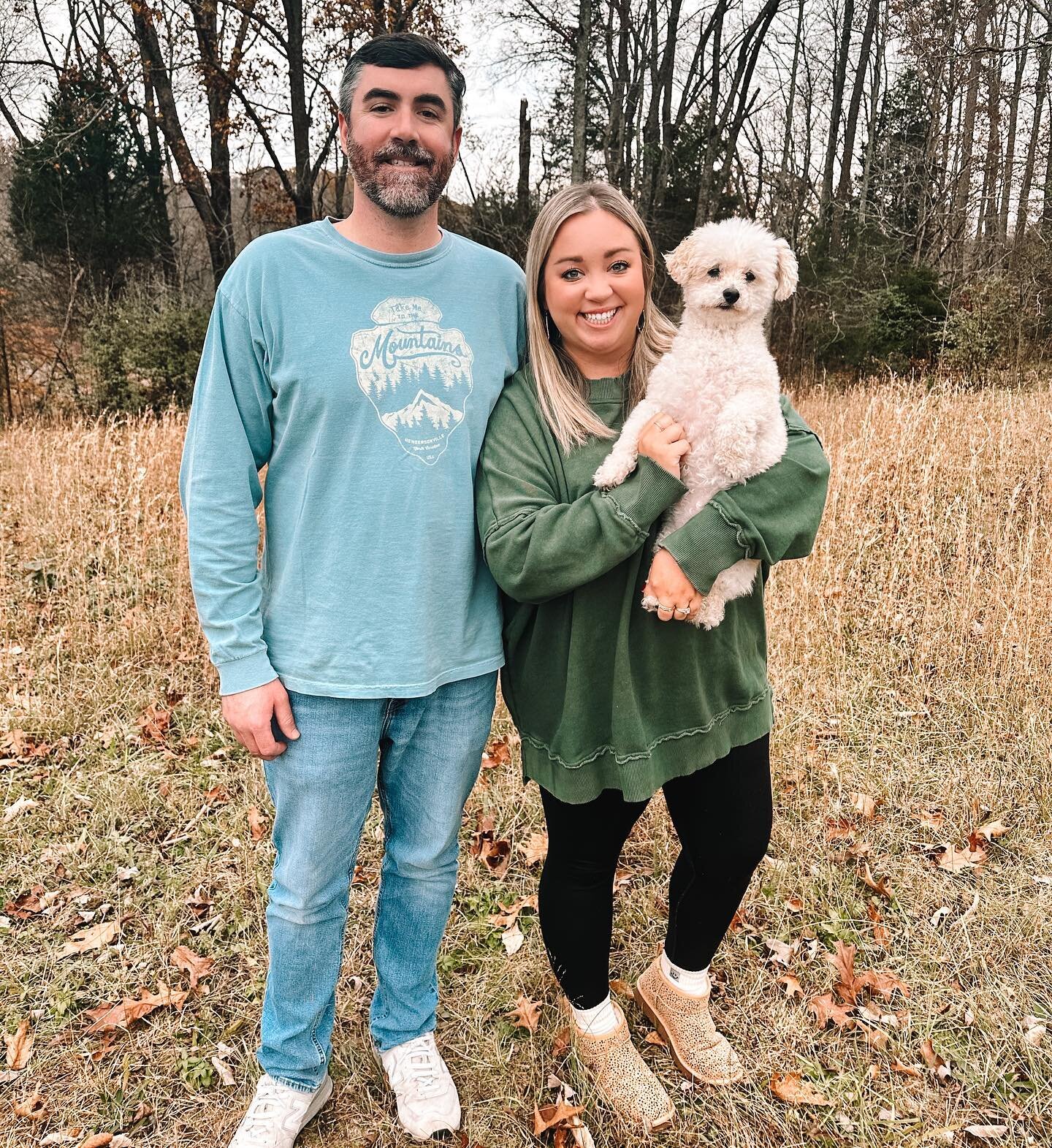 Forever thankful for this sweet life with my Bunkey, Daisy girl, family, and all of you! I hope you had the best Thanksgiving and gobbled all the yummy food up today! Love y&rsquo;all so much!🦃🫶🏼#happythanksgivng