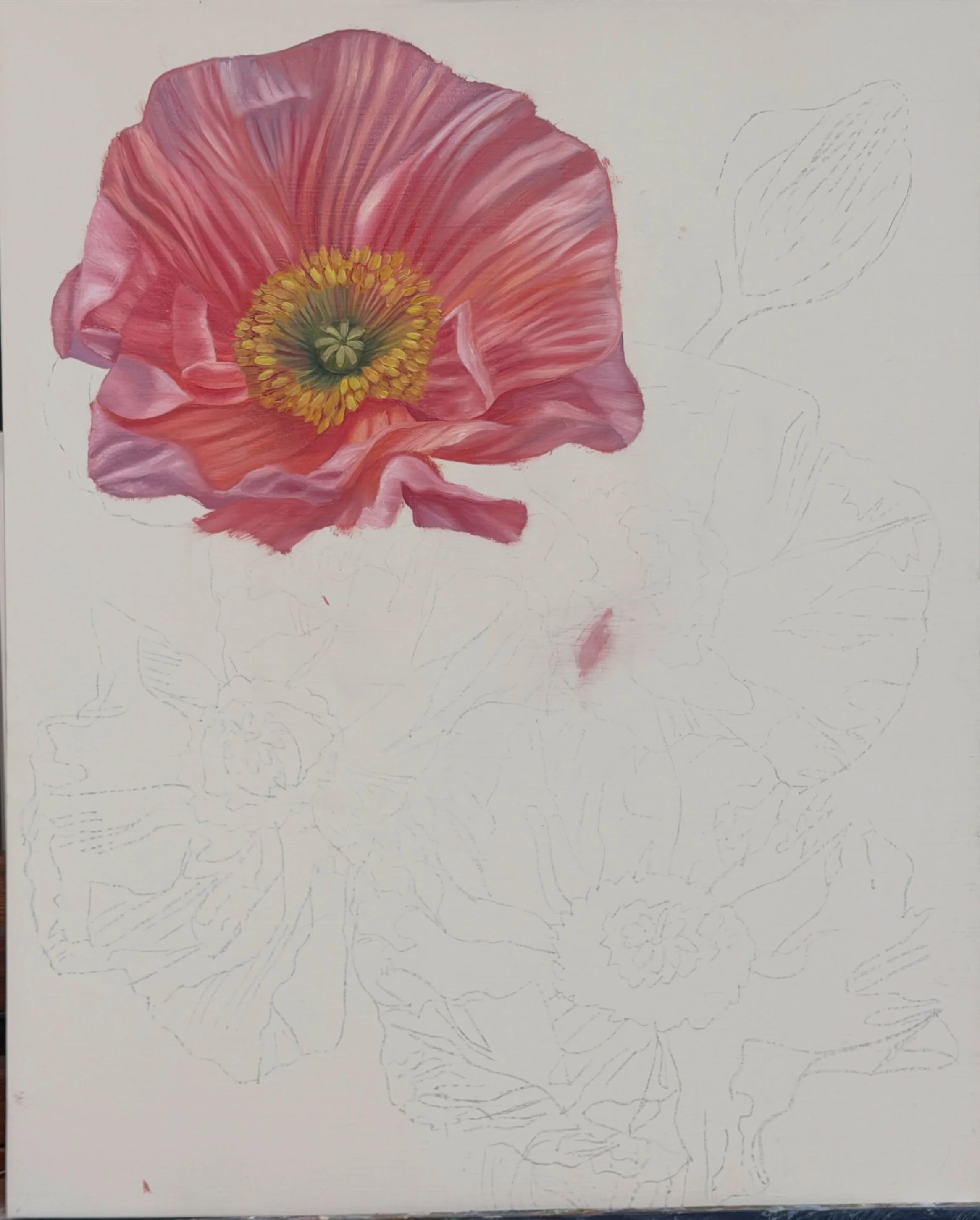 Every painting is a new beginning. This is one of the blessings of the work we do as artists.  But here&rsquo;s the thing:  however I imagine a painting will turn out, it always emerges in a different way than I envisioned.  And therein lies the magi