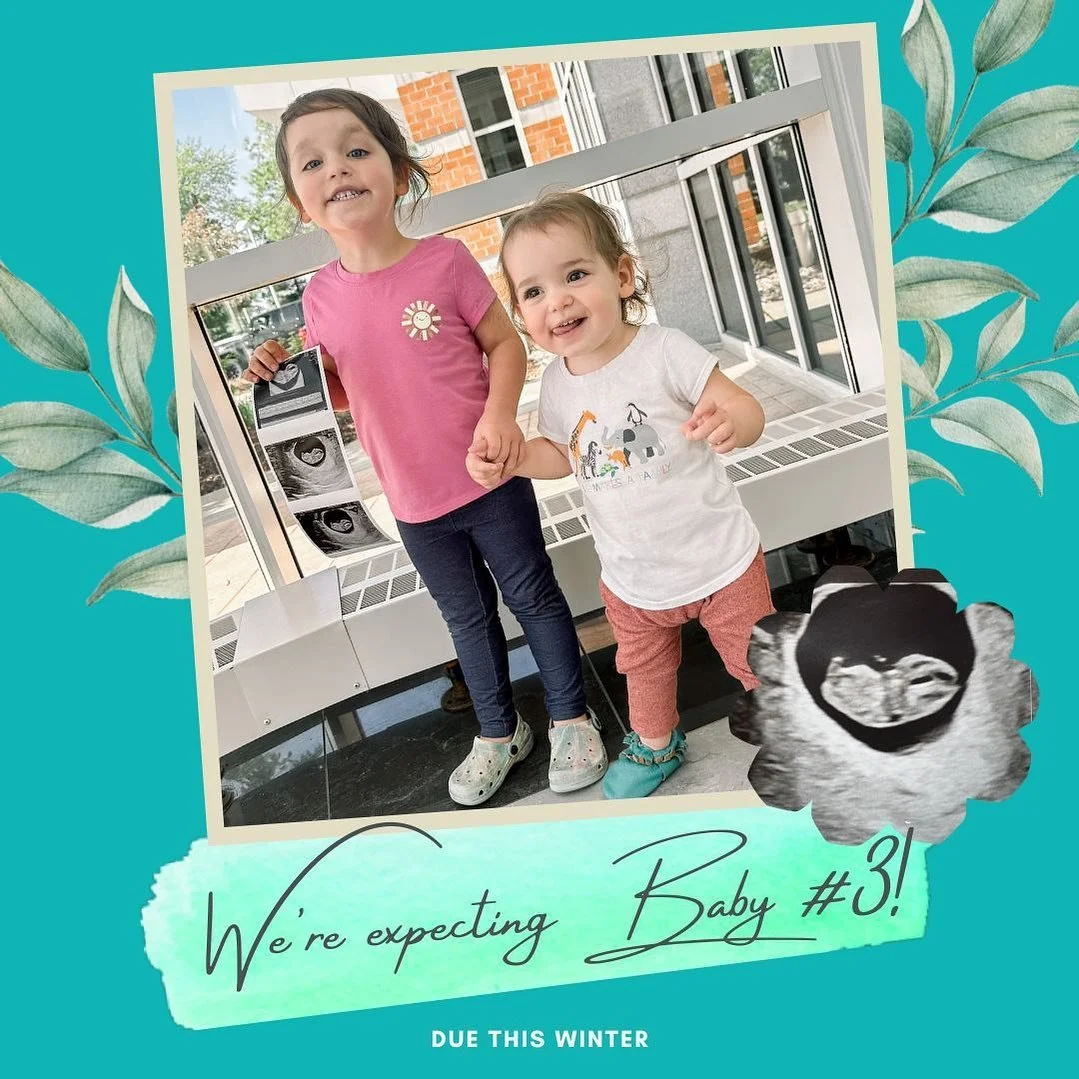 Just a couple of thrilled, big sisters! Ainsley is hoping for a baby brother this time—doing this one different and finding out gender before the birth! 
Prayers welcome for a safe and peaceful pregnancy and birth! 
I haven’t even share