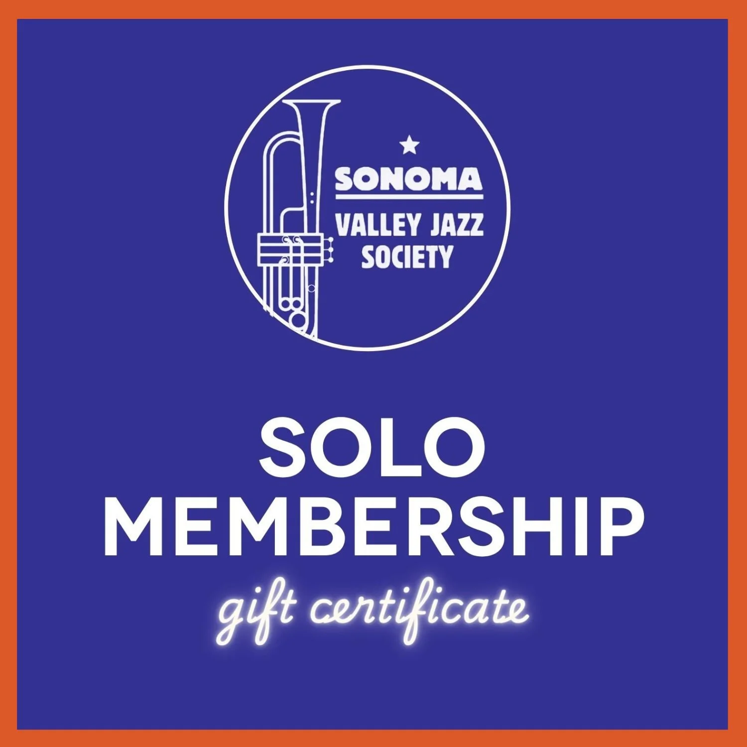 Gift Certificate for SOLO MEMBERSHIP