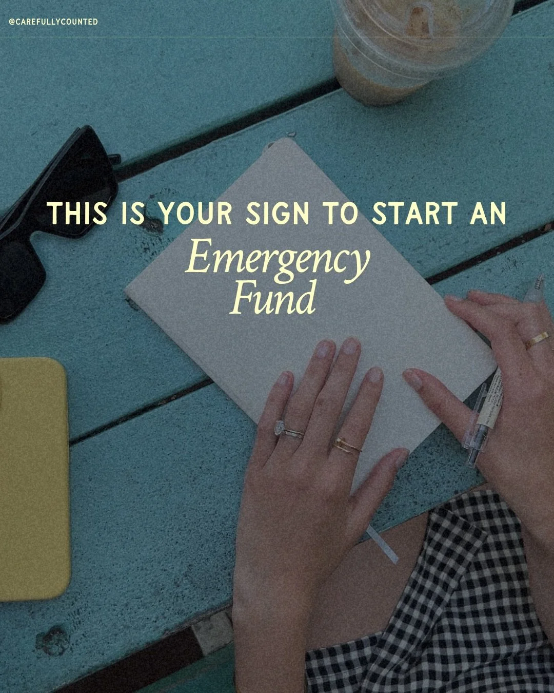 Here&rsquo;s how to start:

Pull up your YTD Profit &amp; Loss (I can help with this if you&rsquo;re a client 💛)
Find your average monthly expenses
Multiply by 3 &mdash; that&rsquo;s your starter emergency fund goal

Then pick your savings method:
&