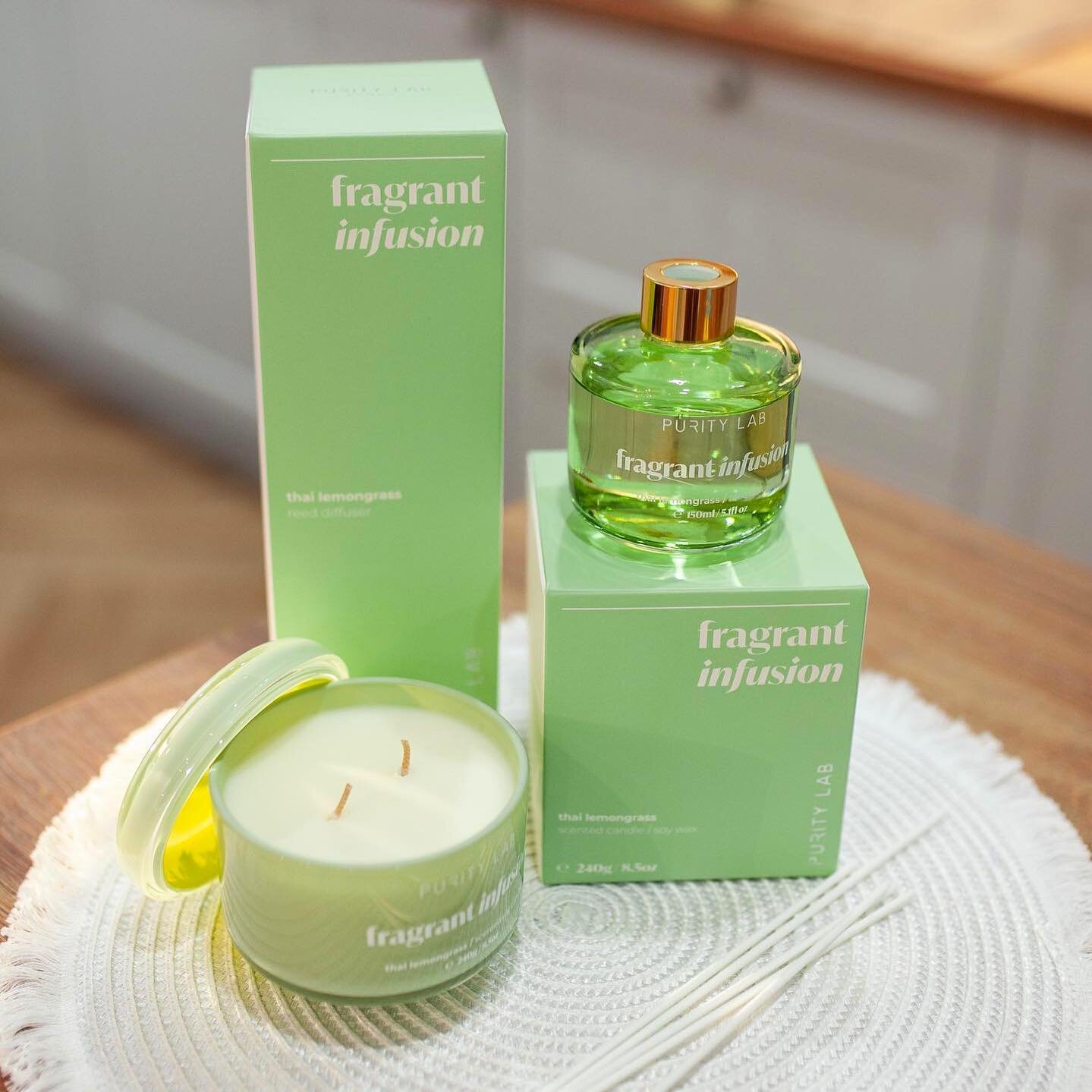 A modern and stylish Purity Lab collection called Fragrant Infusion for @kaktus_ukraine