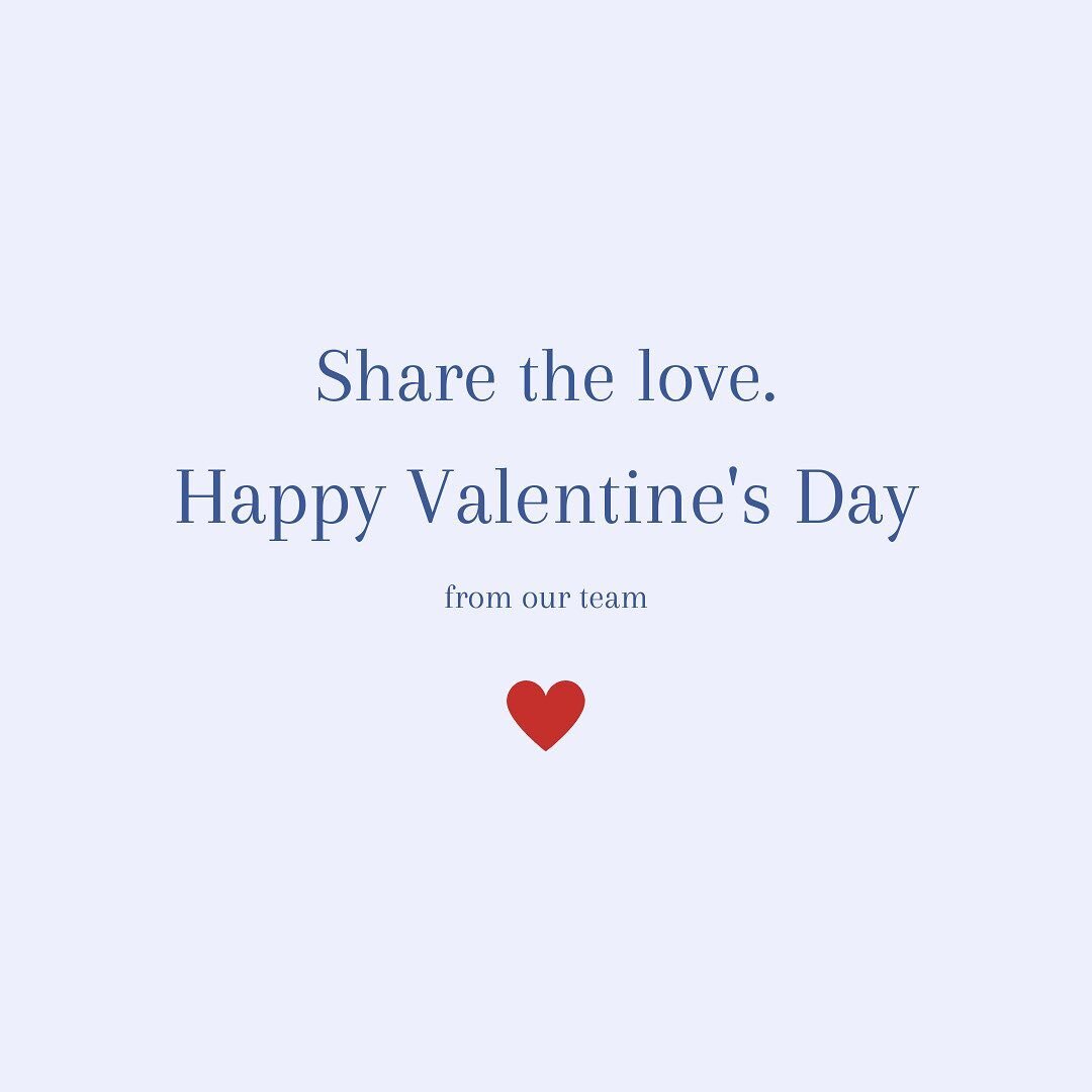 Share some love today with those around you. Give someone you love a reason to smile and make them feel loved. Whether that's a friend, coworker, partner, or family member, remind them they are loved ❤️
⠀⠀⠀⠀⠀⠀⠀⠀⠀
Happy Valentine's Day from the SOS te