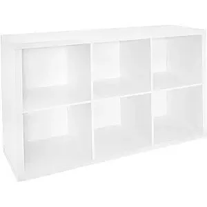 white wood cube shoe storage cubby