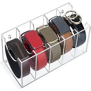 tie belt organizer stackable