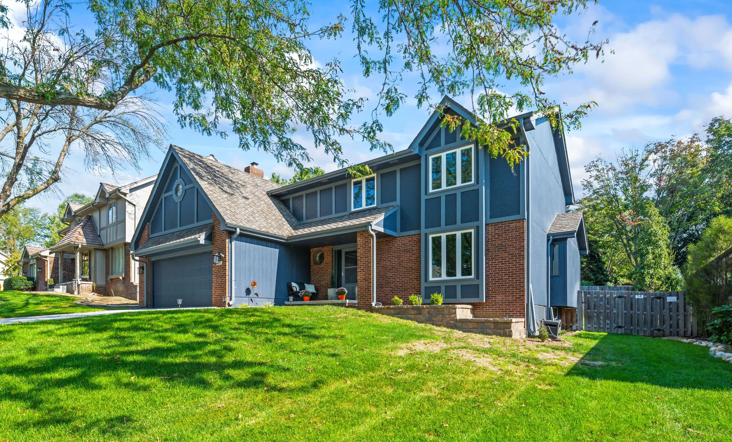 Home exterior showcasing HDR real estate photography by Gabriel Khan Media