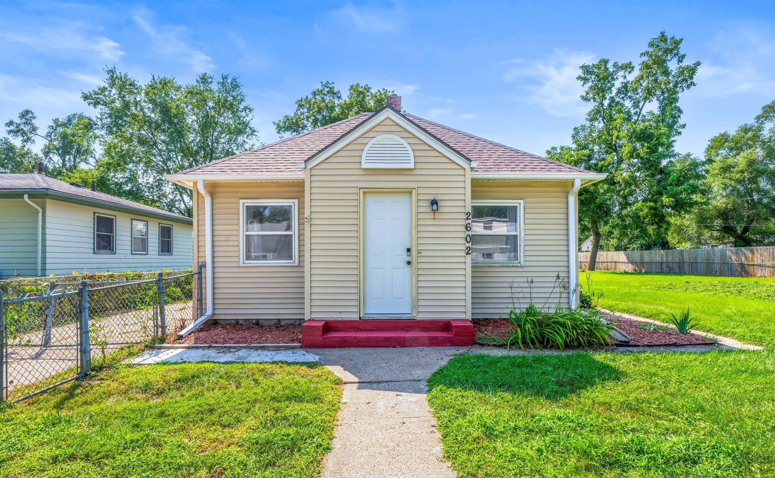 Exterior detail shot, real estate photography portfolio