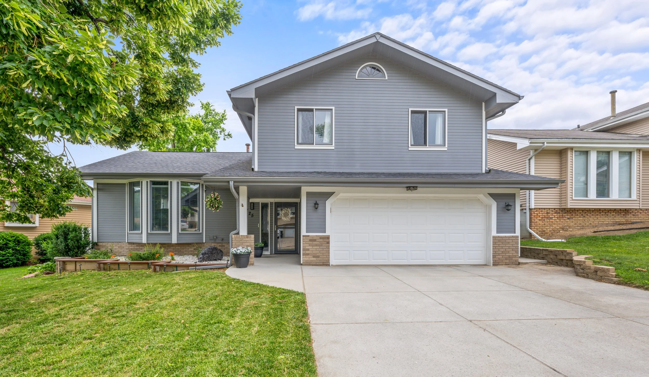 Home exterior showcasing HDR real estate photography by Gabriel Khan Media