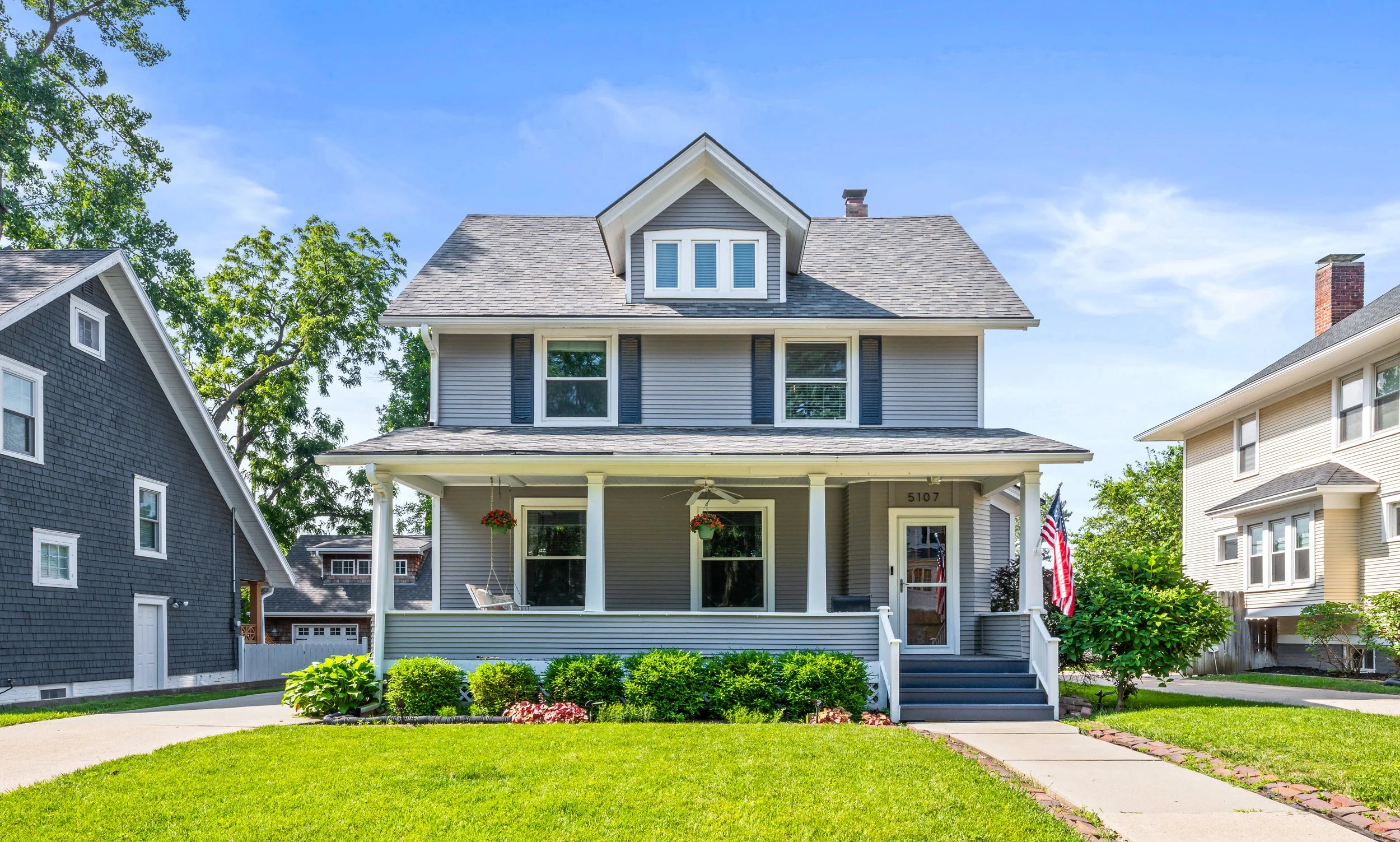 Exterior detail shot, real estate photography portfolio