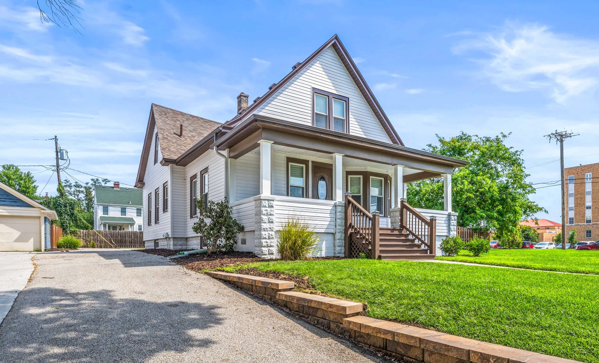 Home exterior showcasing HDR real estate photography by Gabriel Khan Media